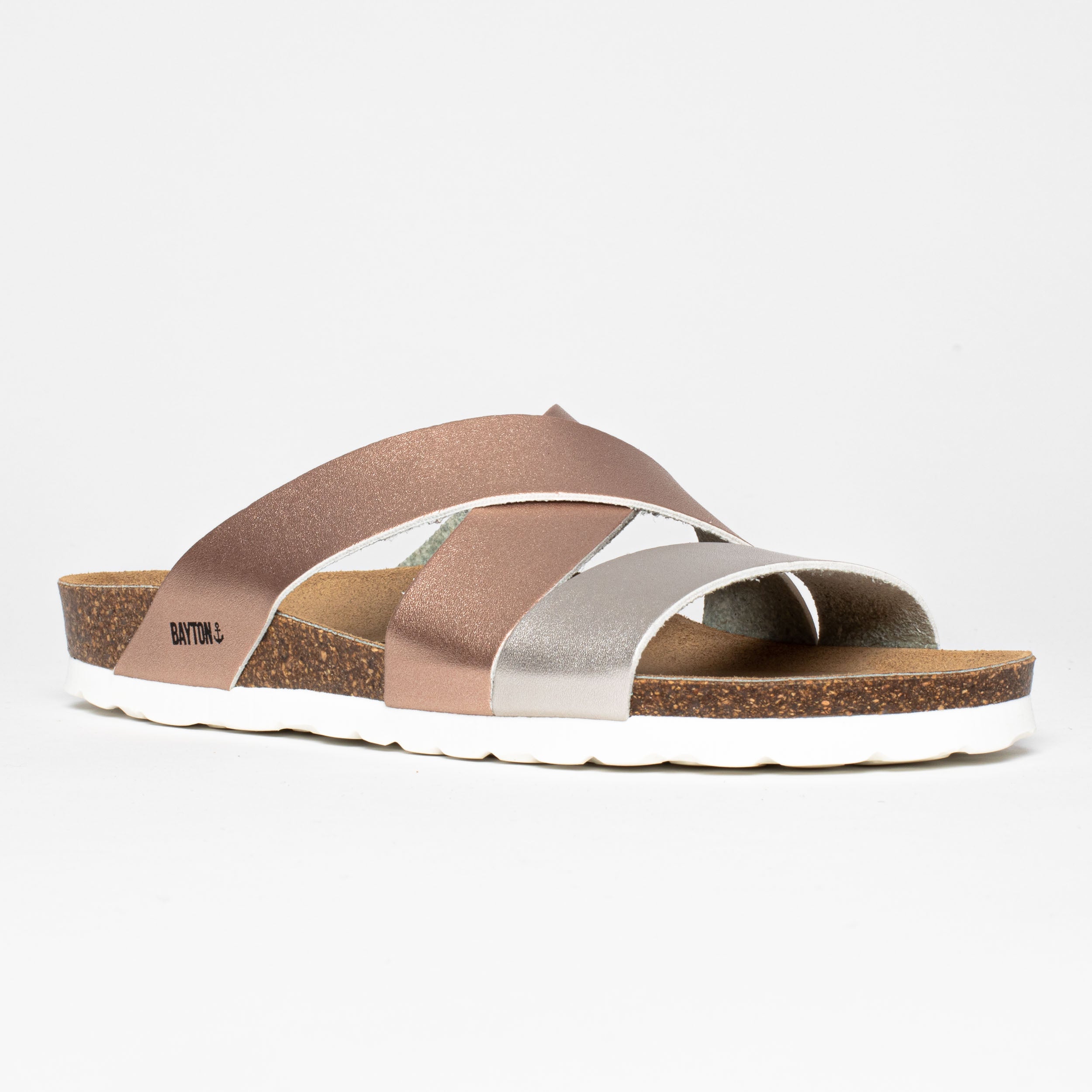 Seville Silver Multi-Strap Sandals