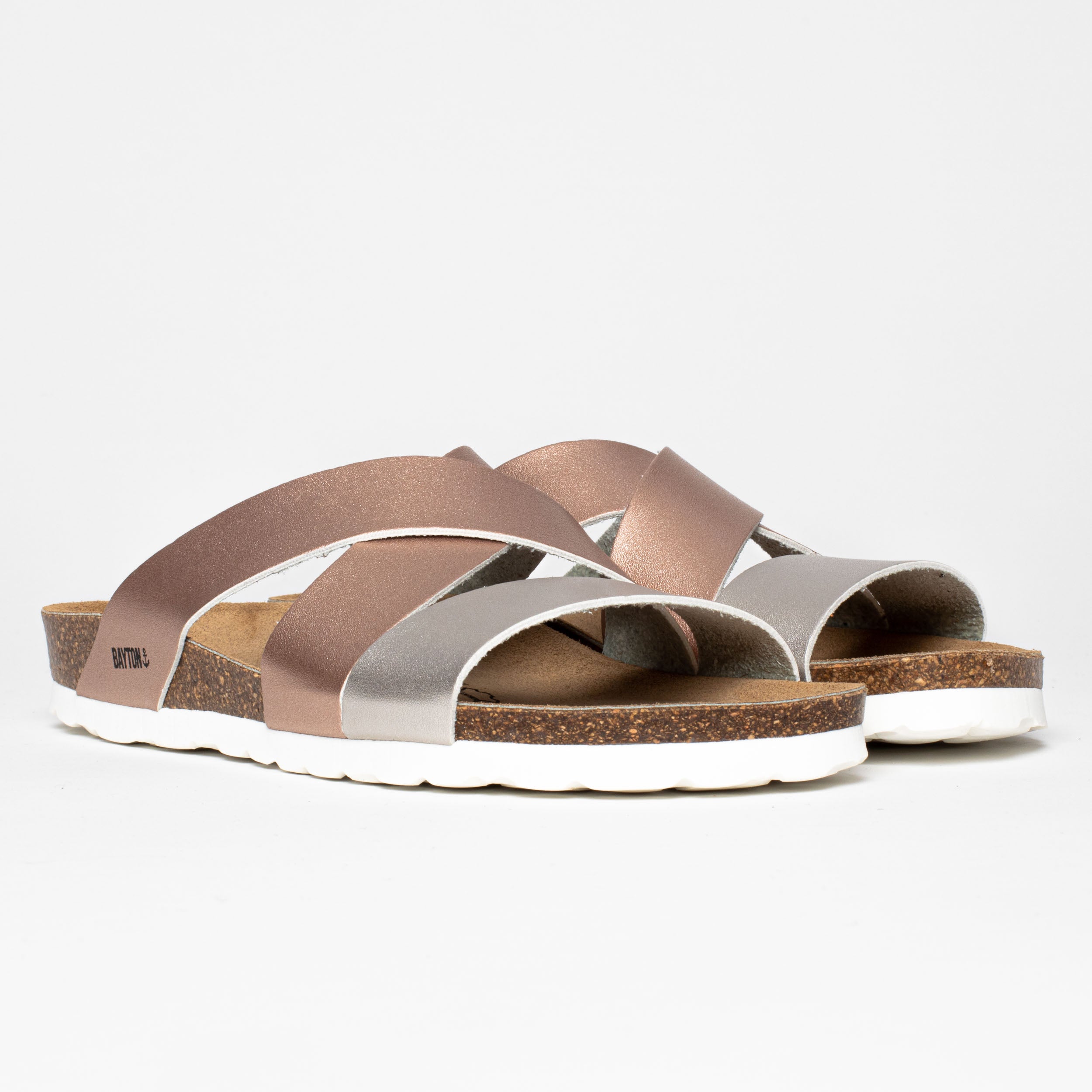 Seville Silver Multi-Strap Sandals