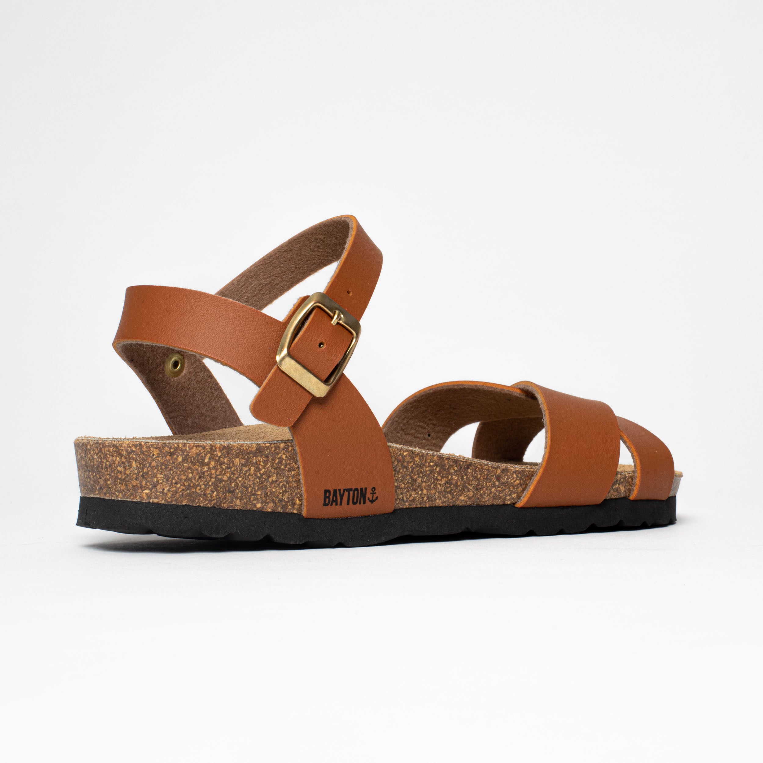 Vallado Tan Multi-Strap Sandals