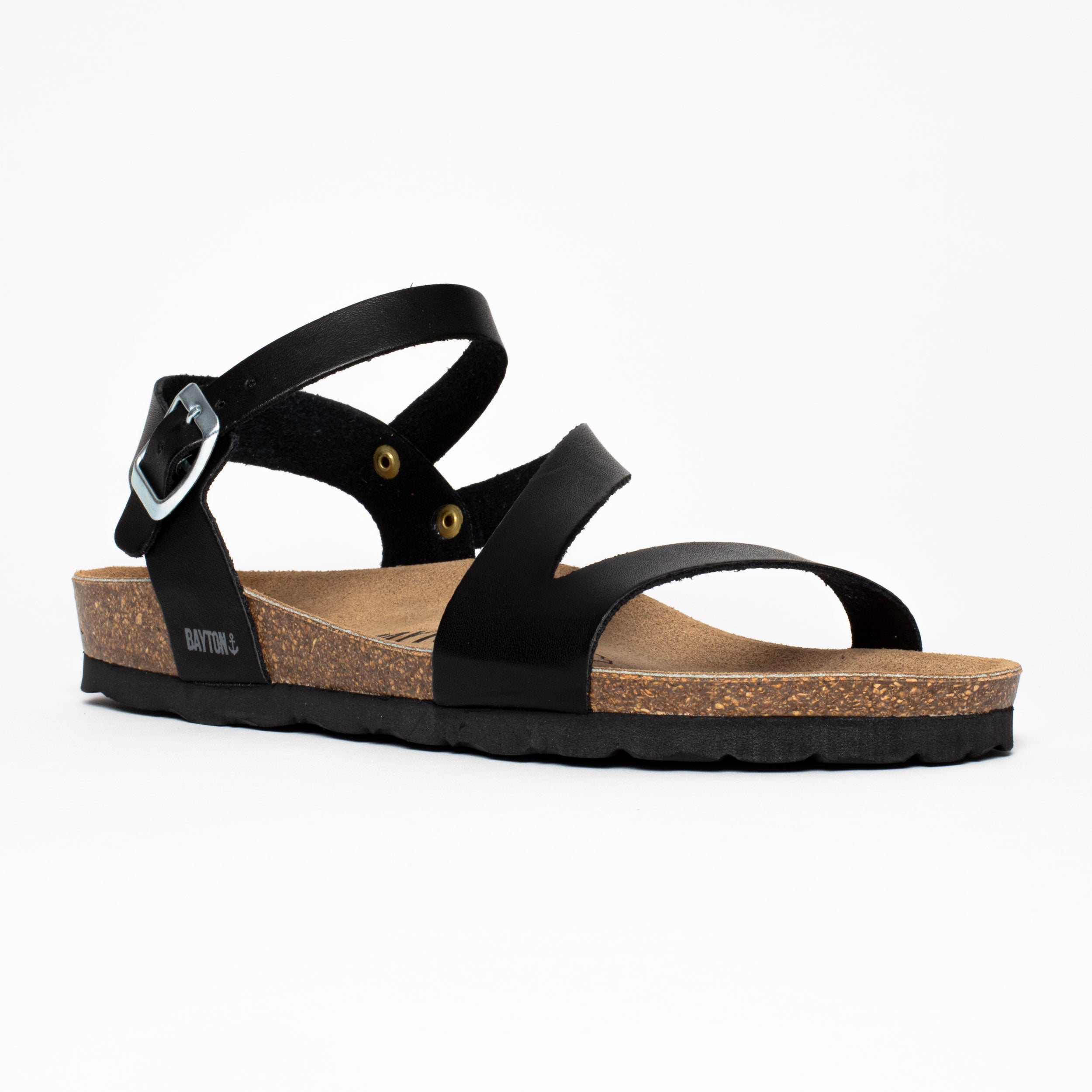 Sandales Vigo Noir Multi-Brides