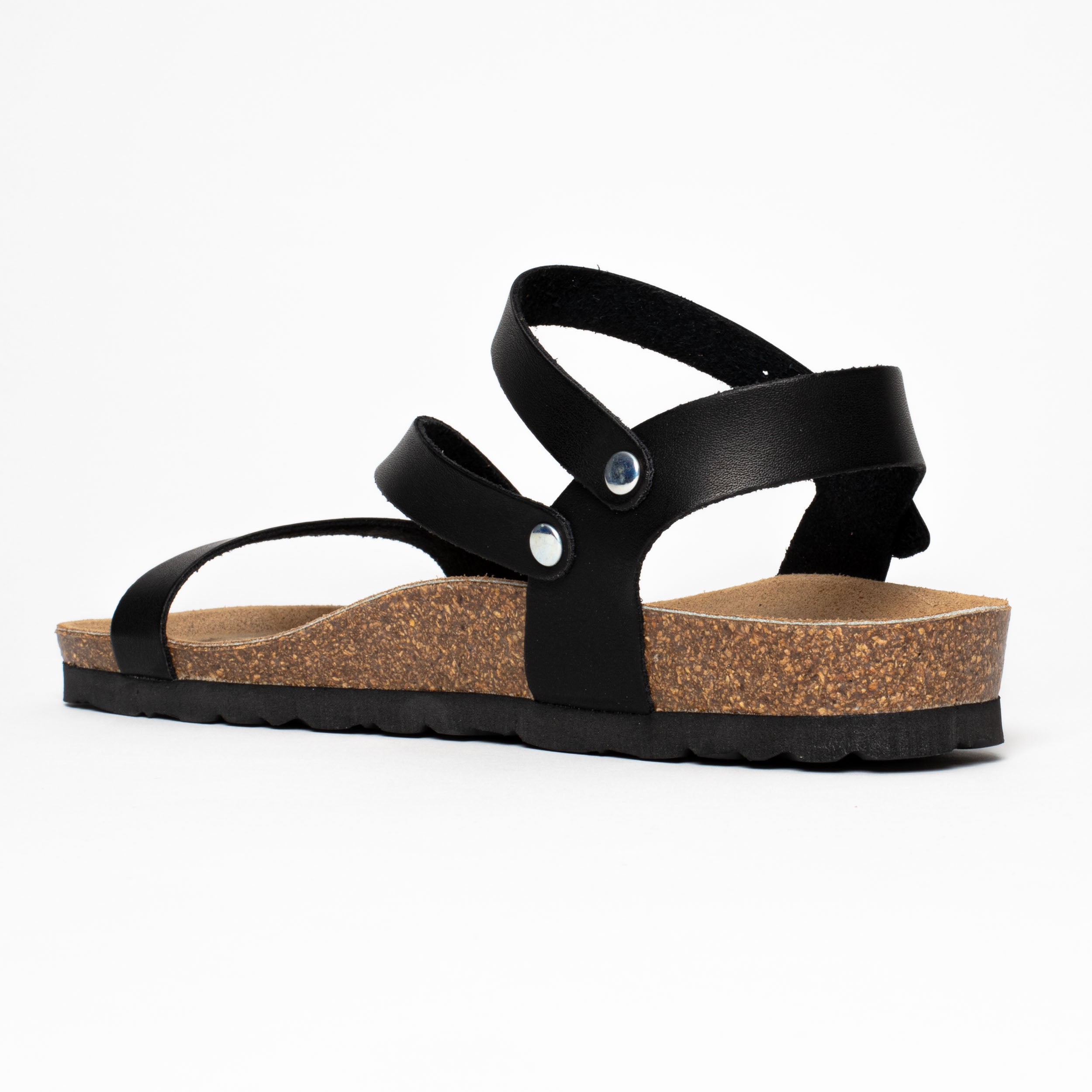 Sandales Vigo Noir Multi-Brides