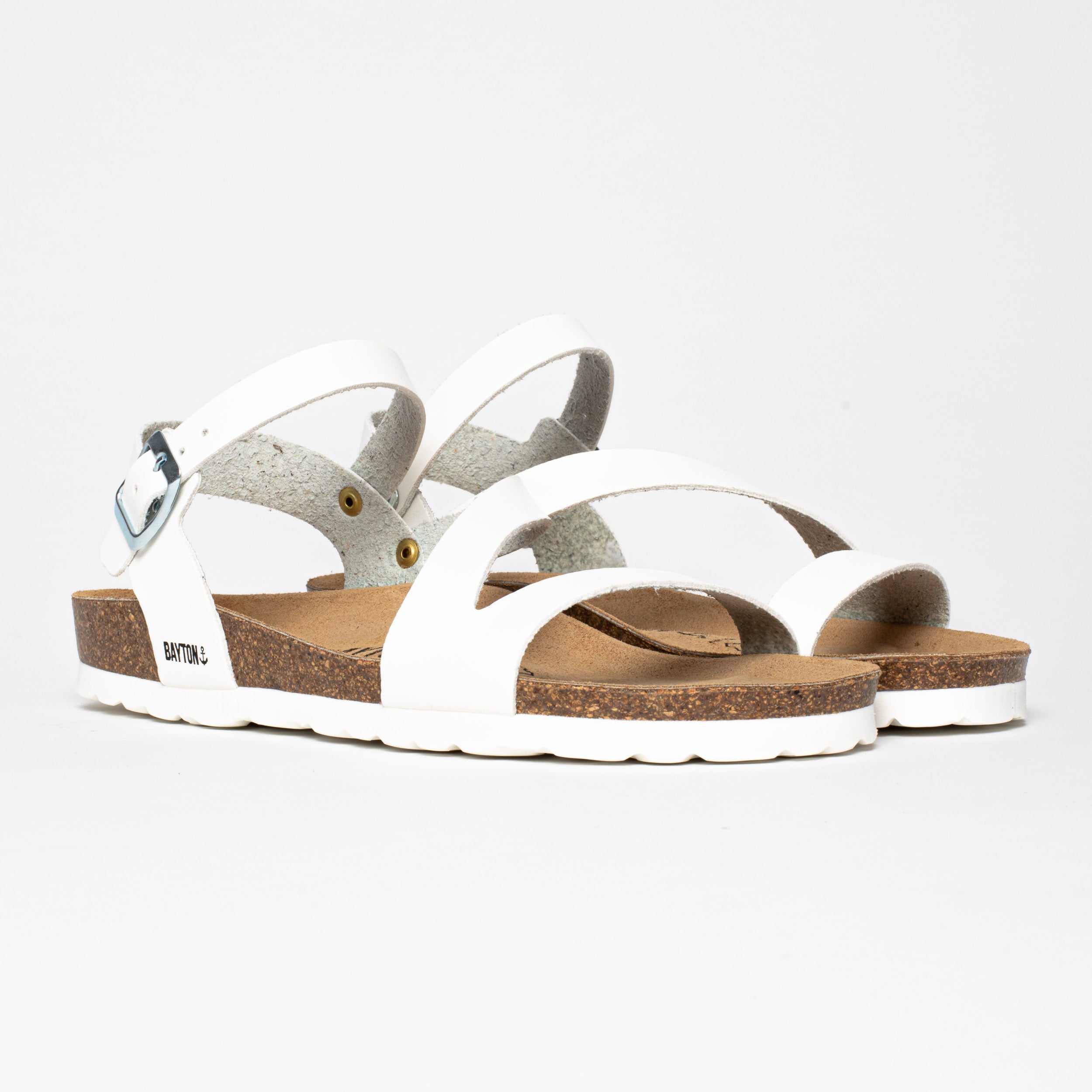 Sandales Vigo Blanc Multi-Brides