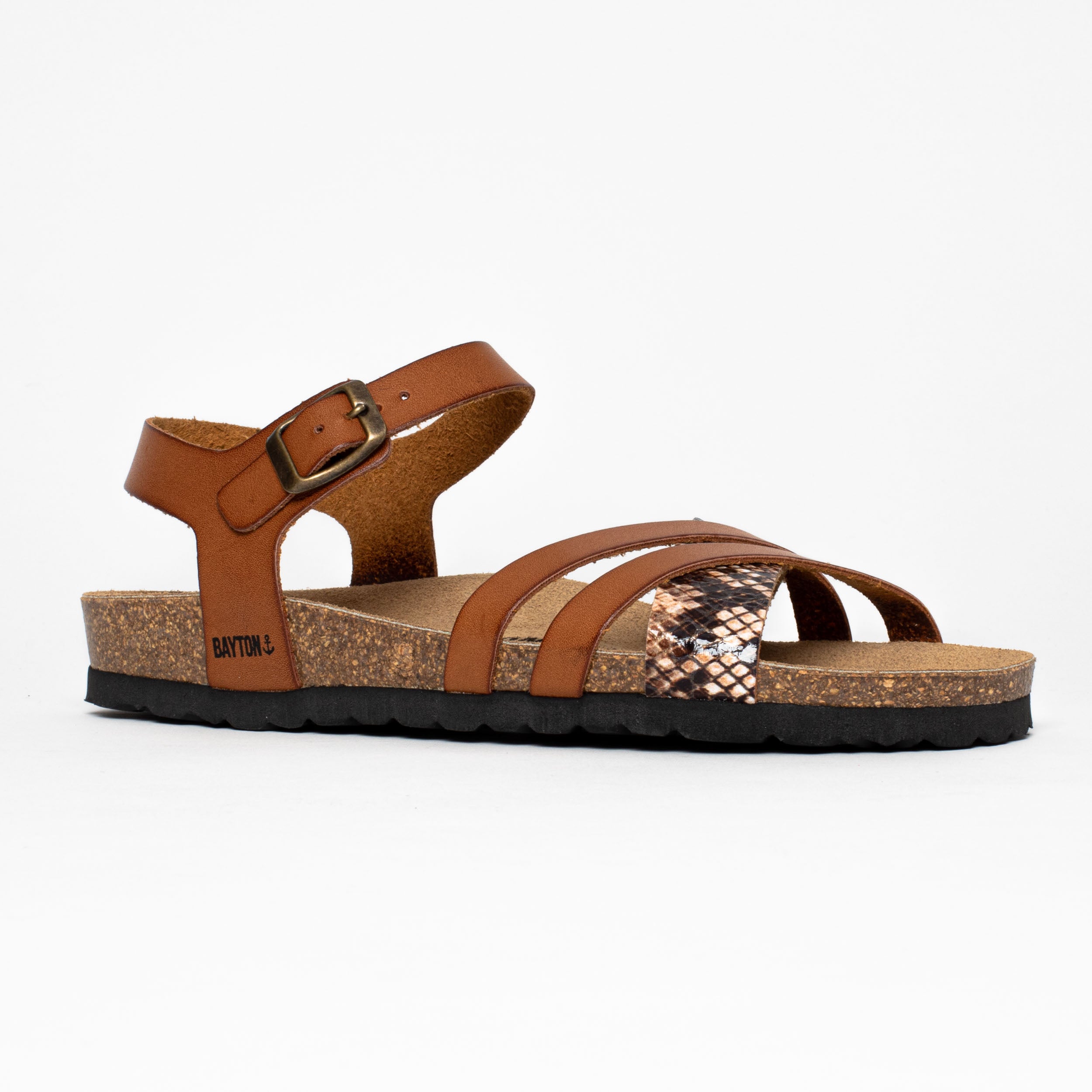 Sandales Denia Tan Multi-Brides