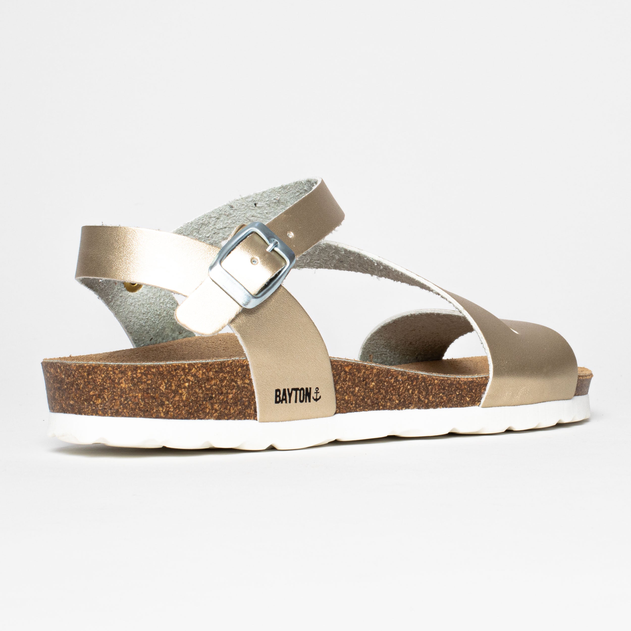 Javea Gold Multi-Strap Sandals