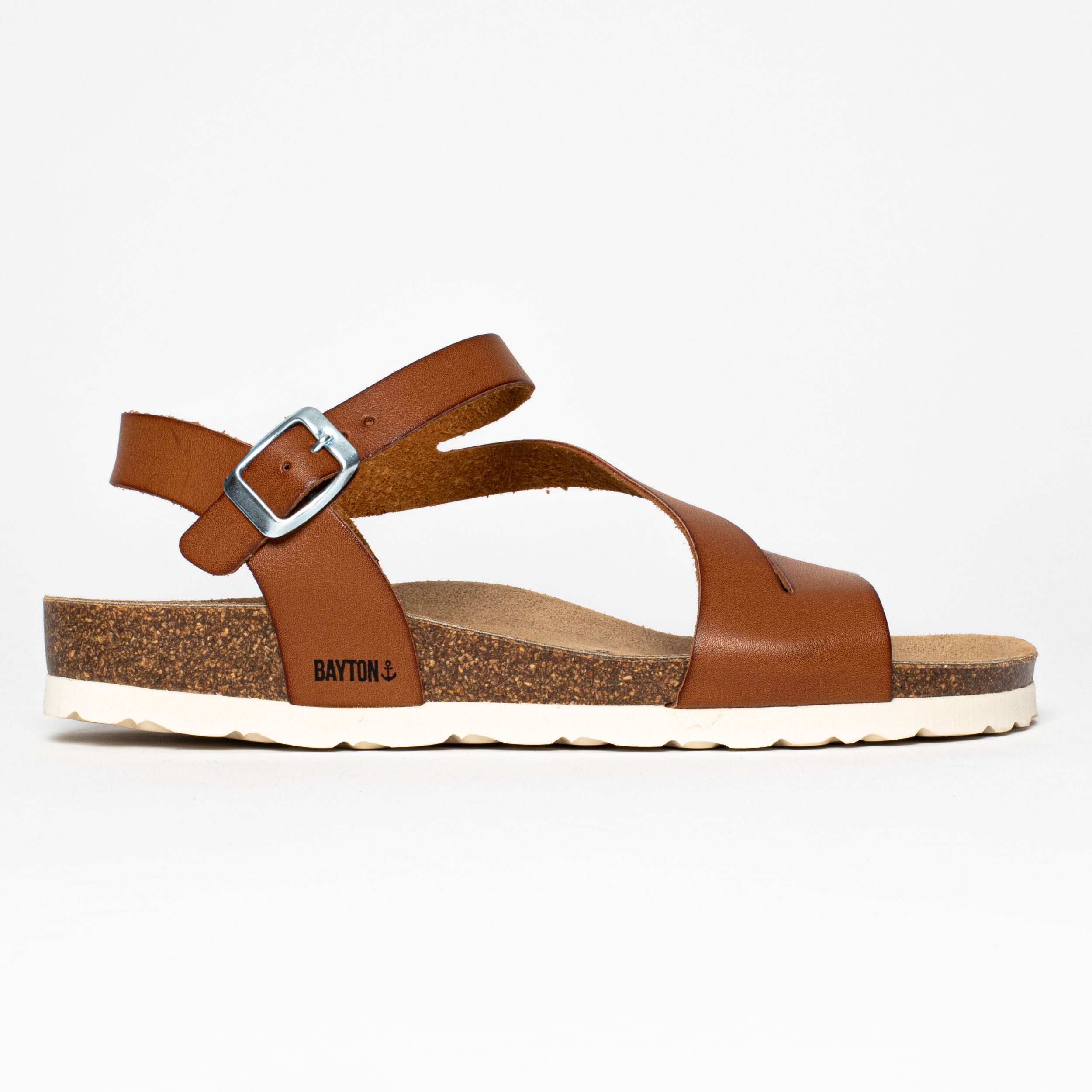 Javea Camel Multi-Strap Sandals