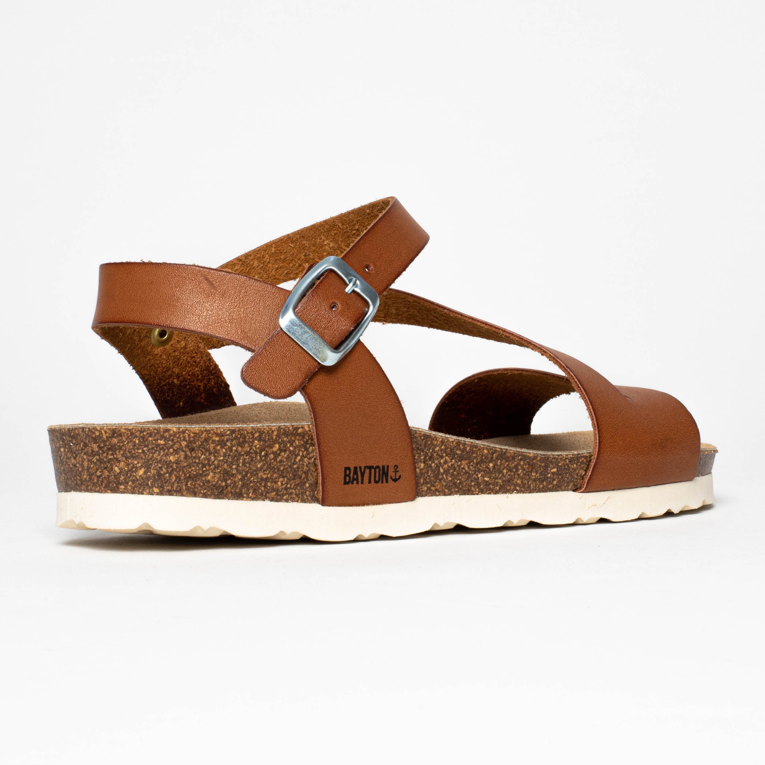 Javea Camel Multi-Strap Sandals