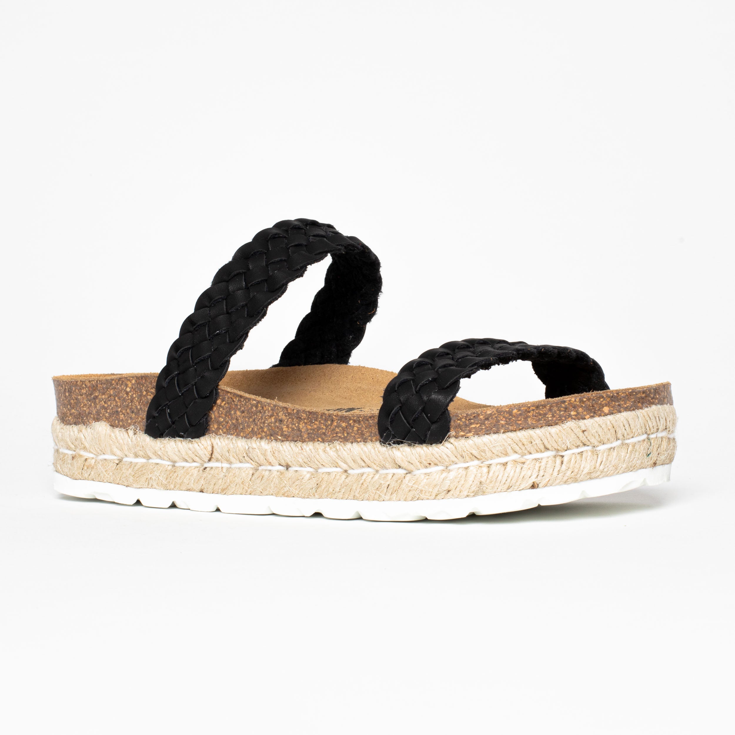 Sandalias Cadix Plataforma Negro