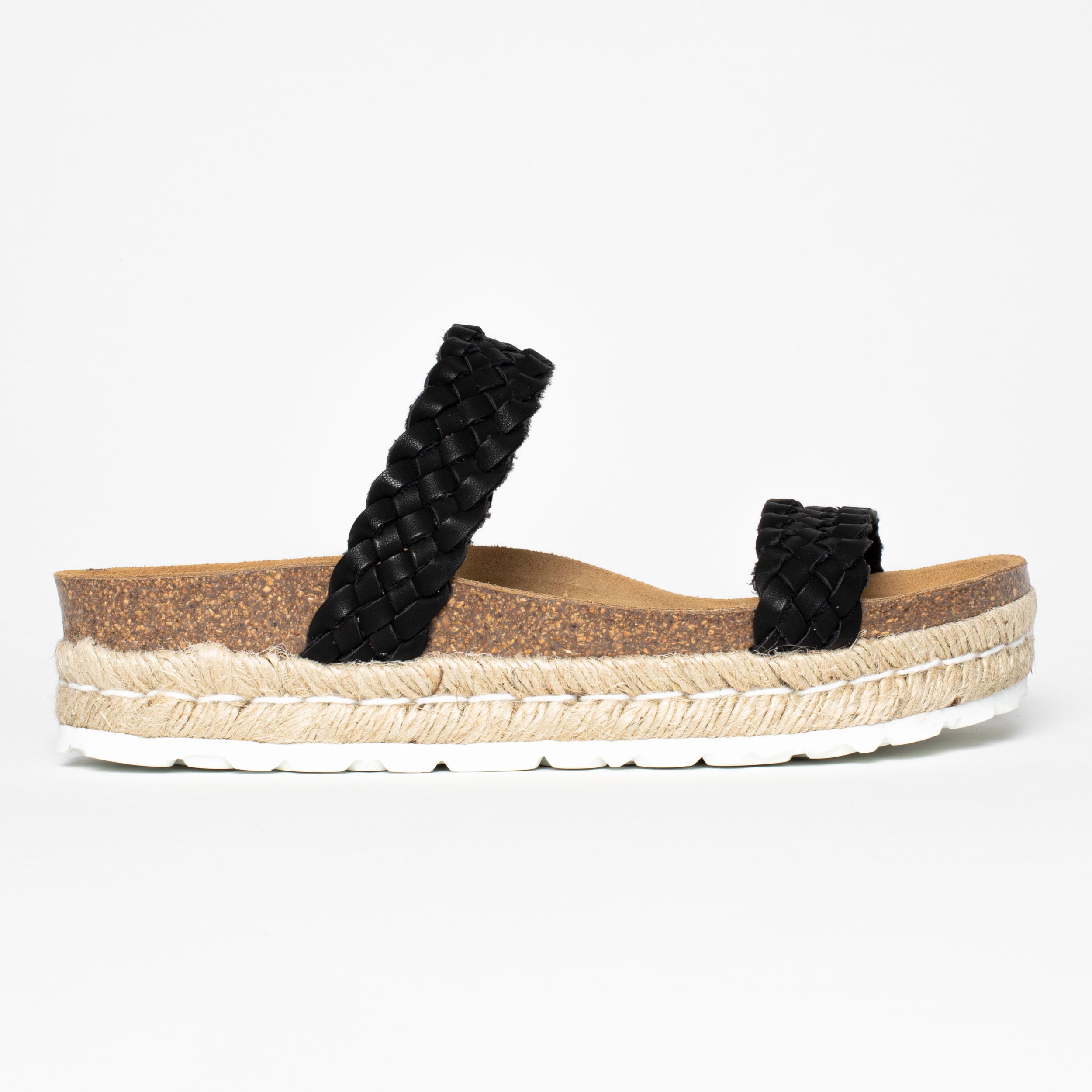 Sandalias Cadix Plataforma Negro