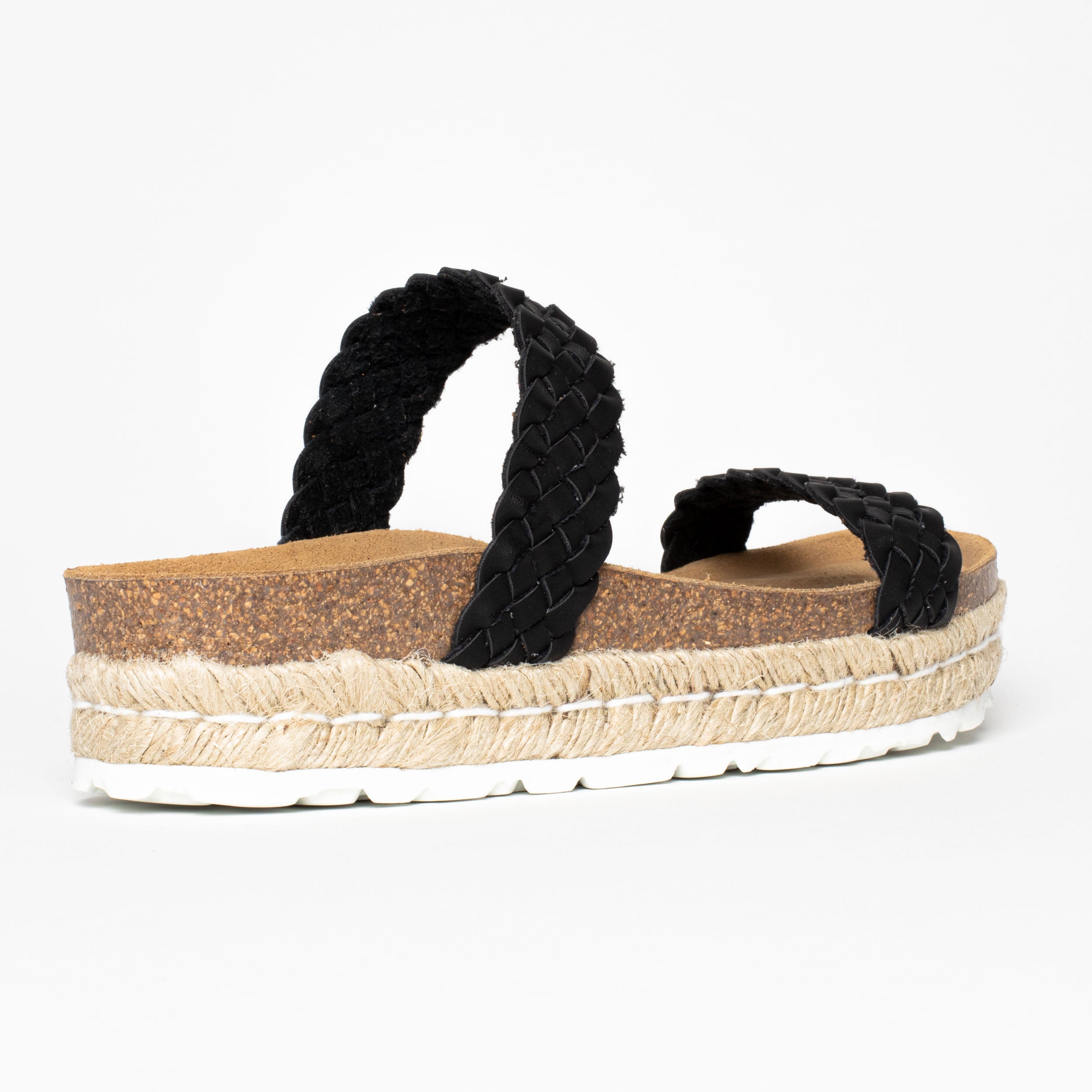 Sandalias Cadix Plataforma Negro