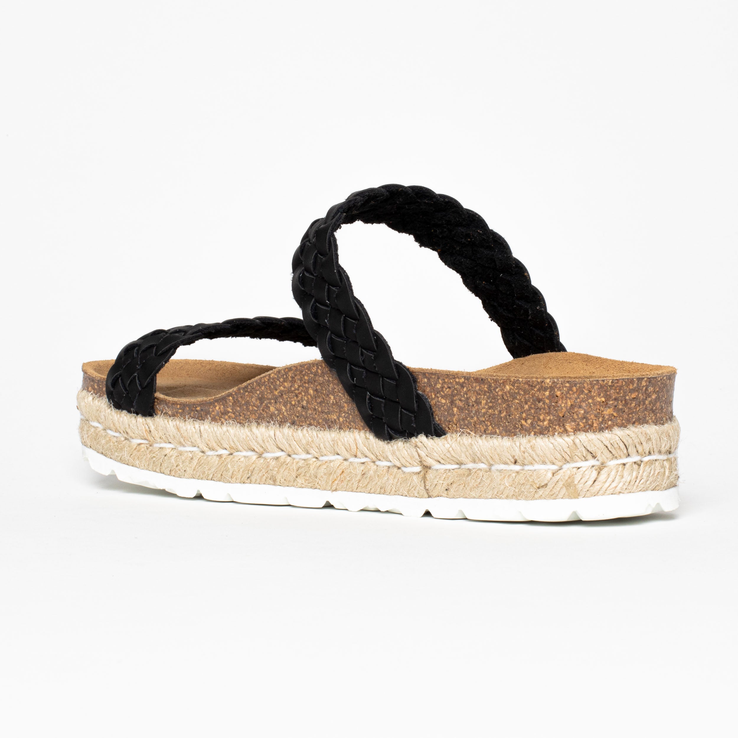 Sandalias Cadix Plataforma Negro