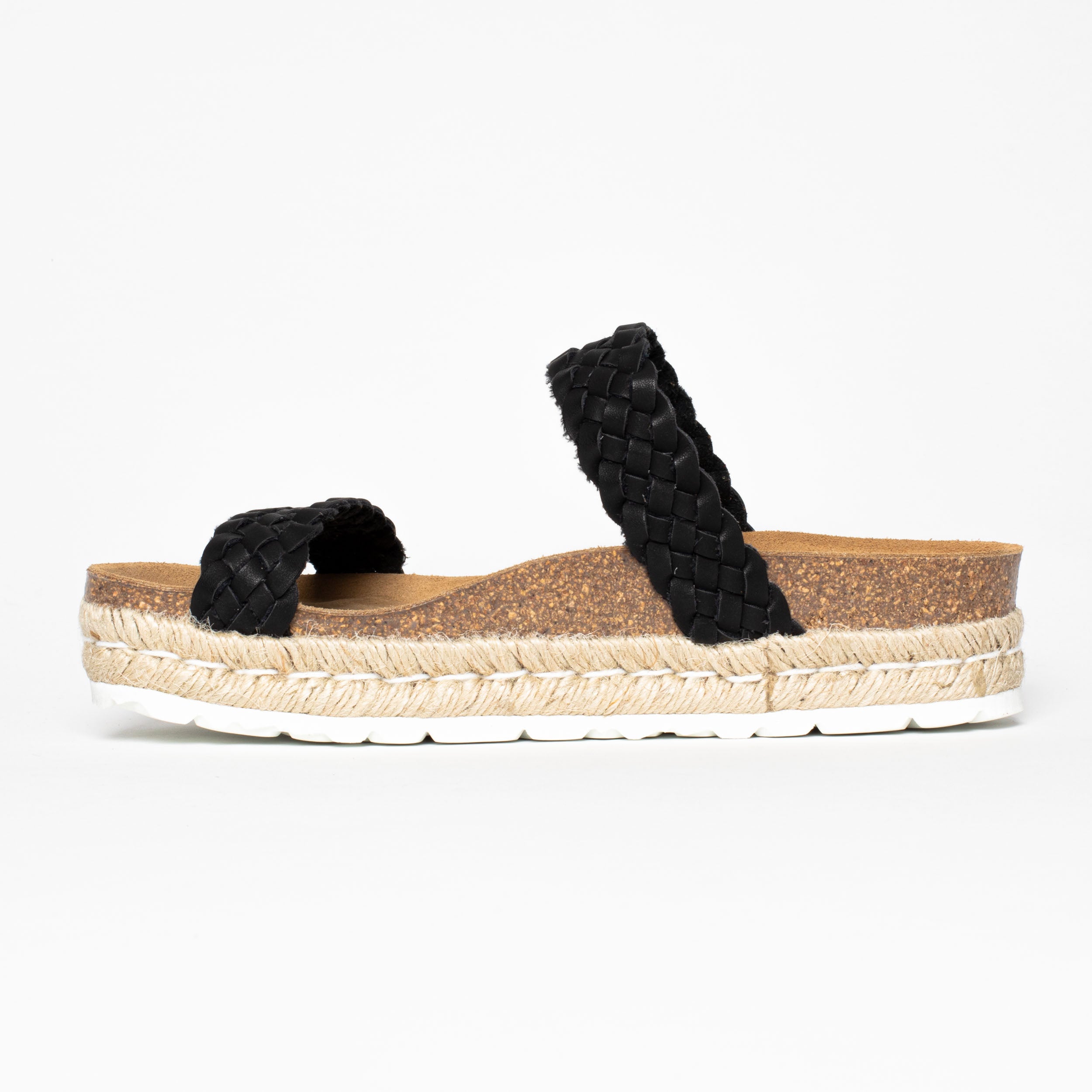 Sandalias Cadix Plataforma Negro