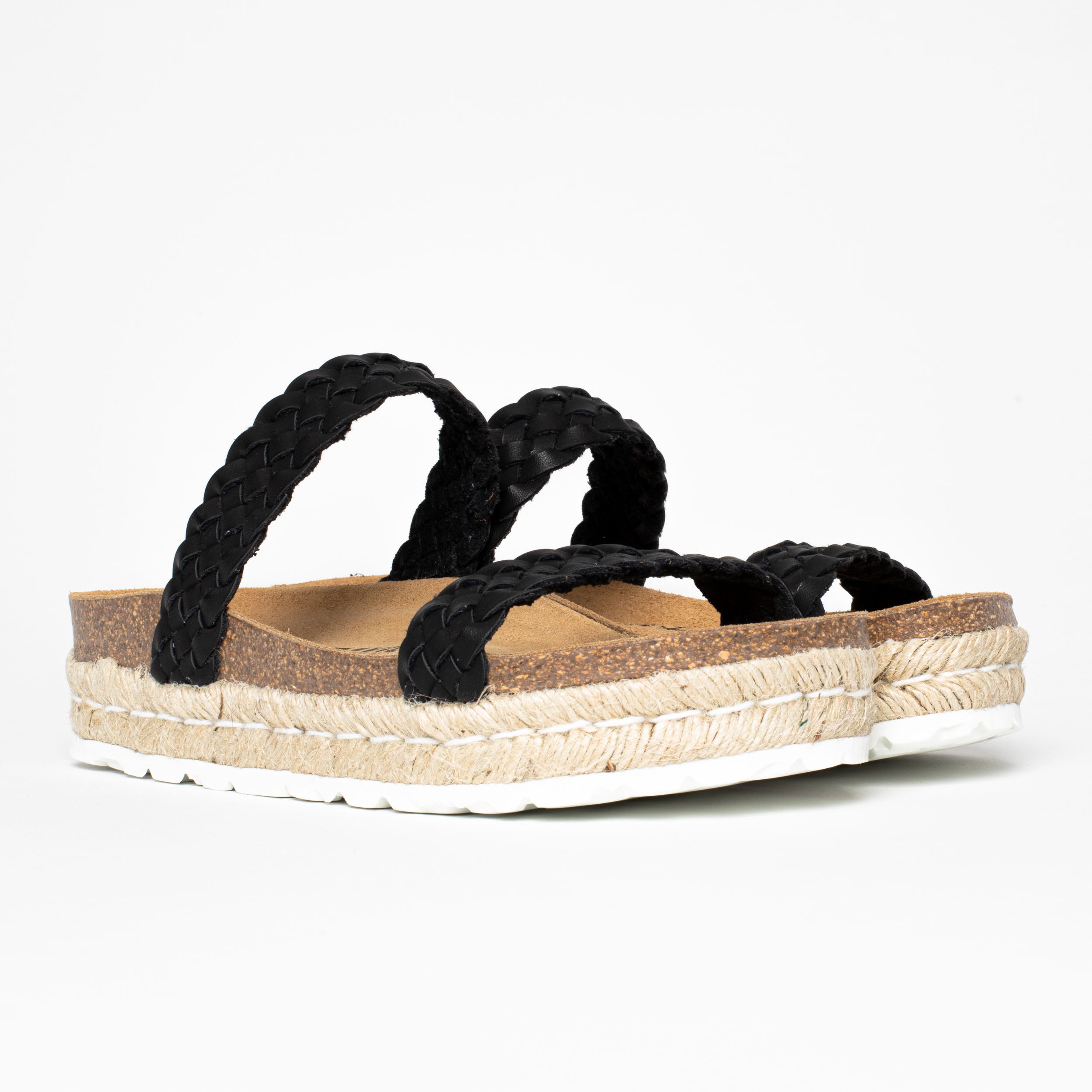 Sandalias Cadix Plataforma Negro