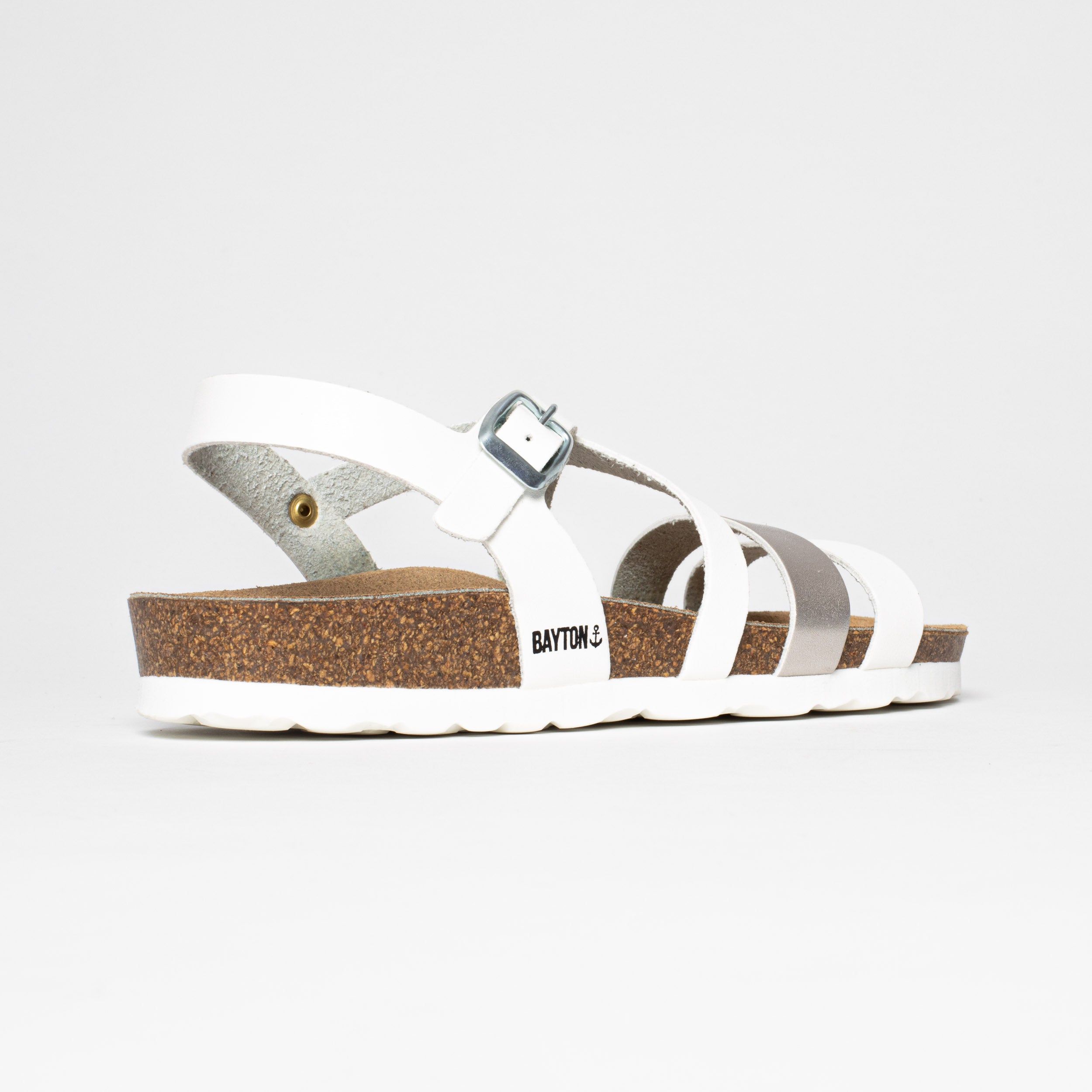 Sandales Gerone Blanc Multi-Brides