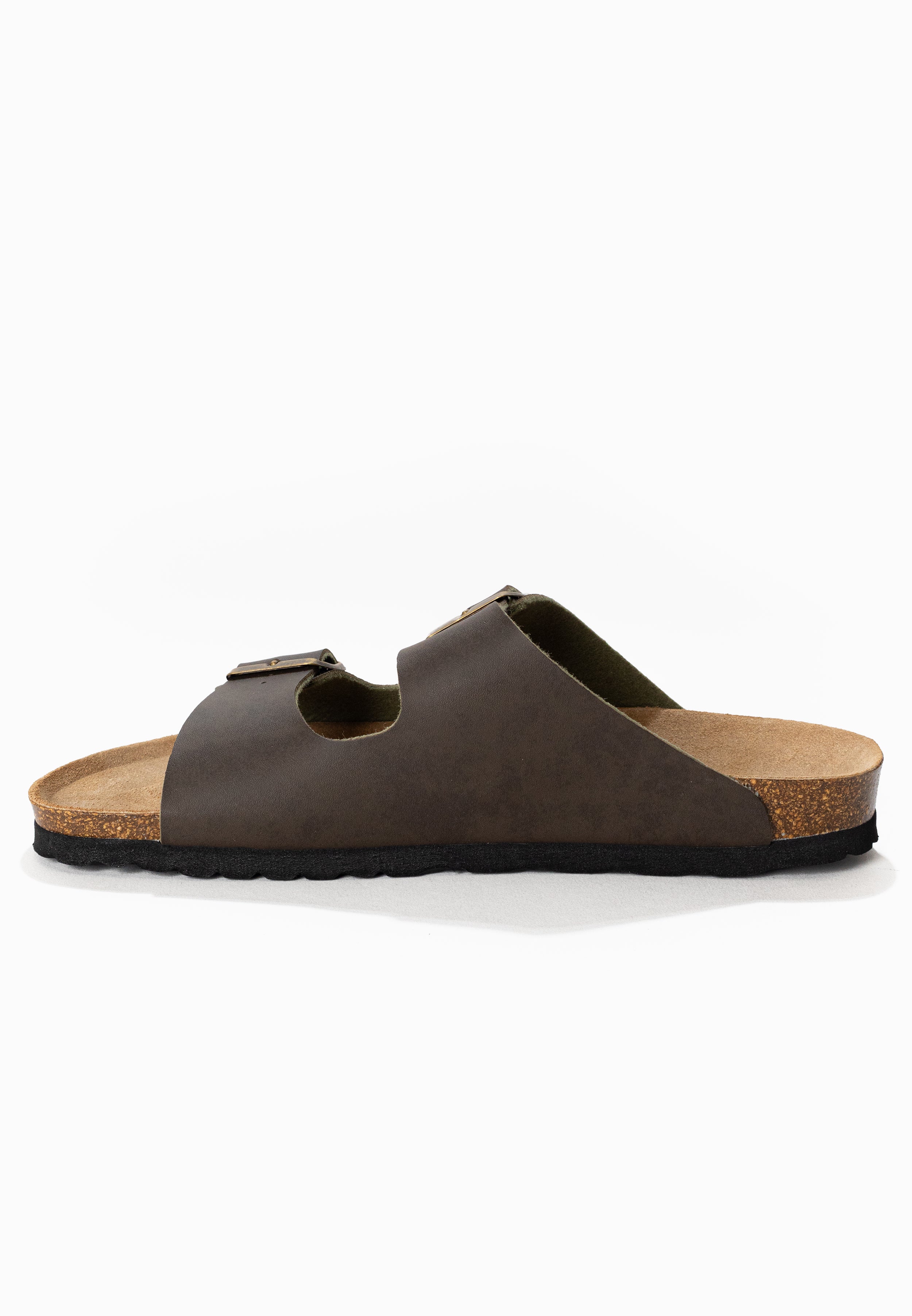 Atlas Taupe 2 Strap Sandals