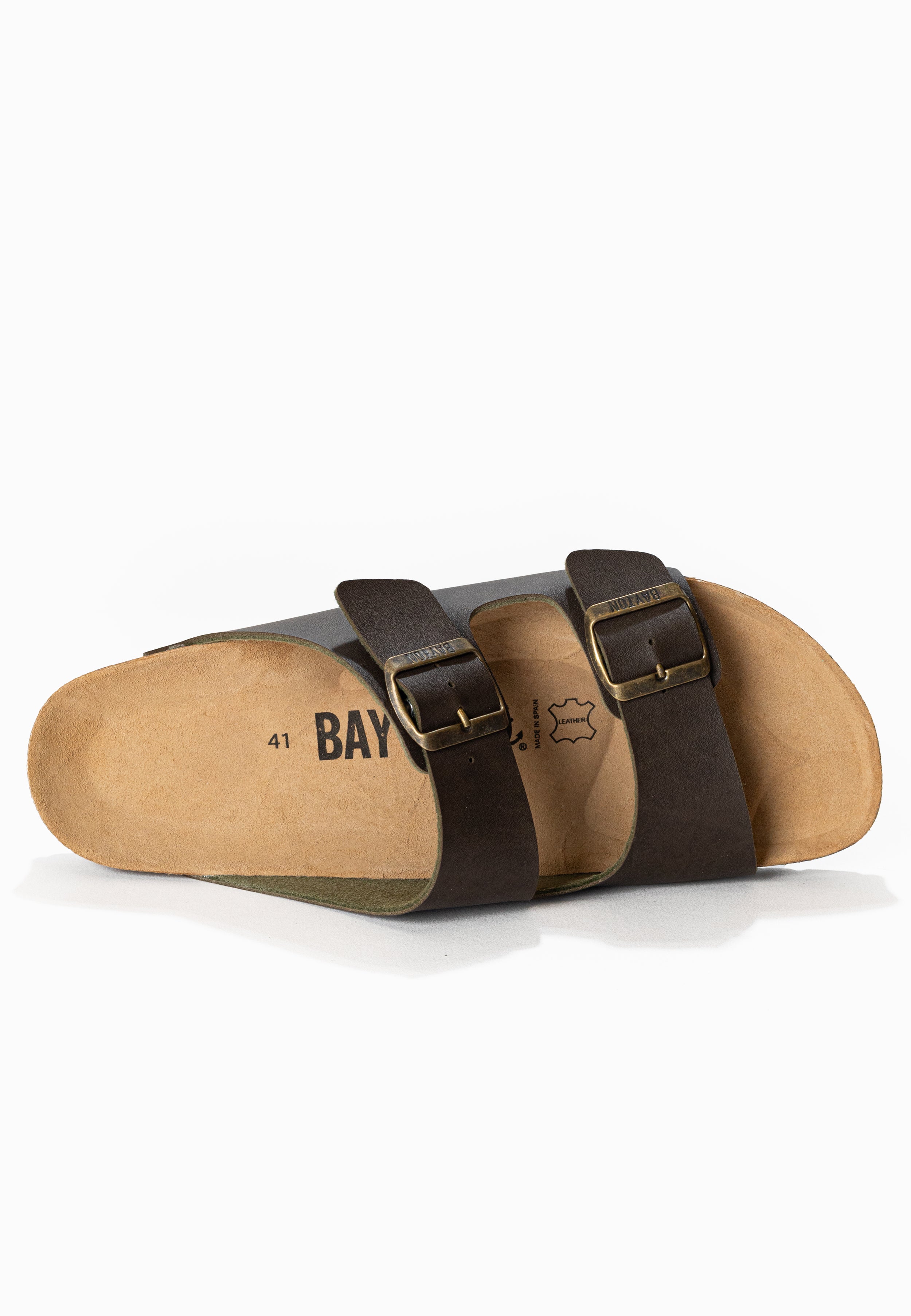 Sandalias Atlas 2 Tiras Taupe