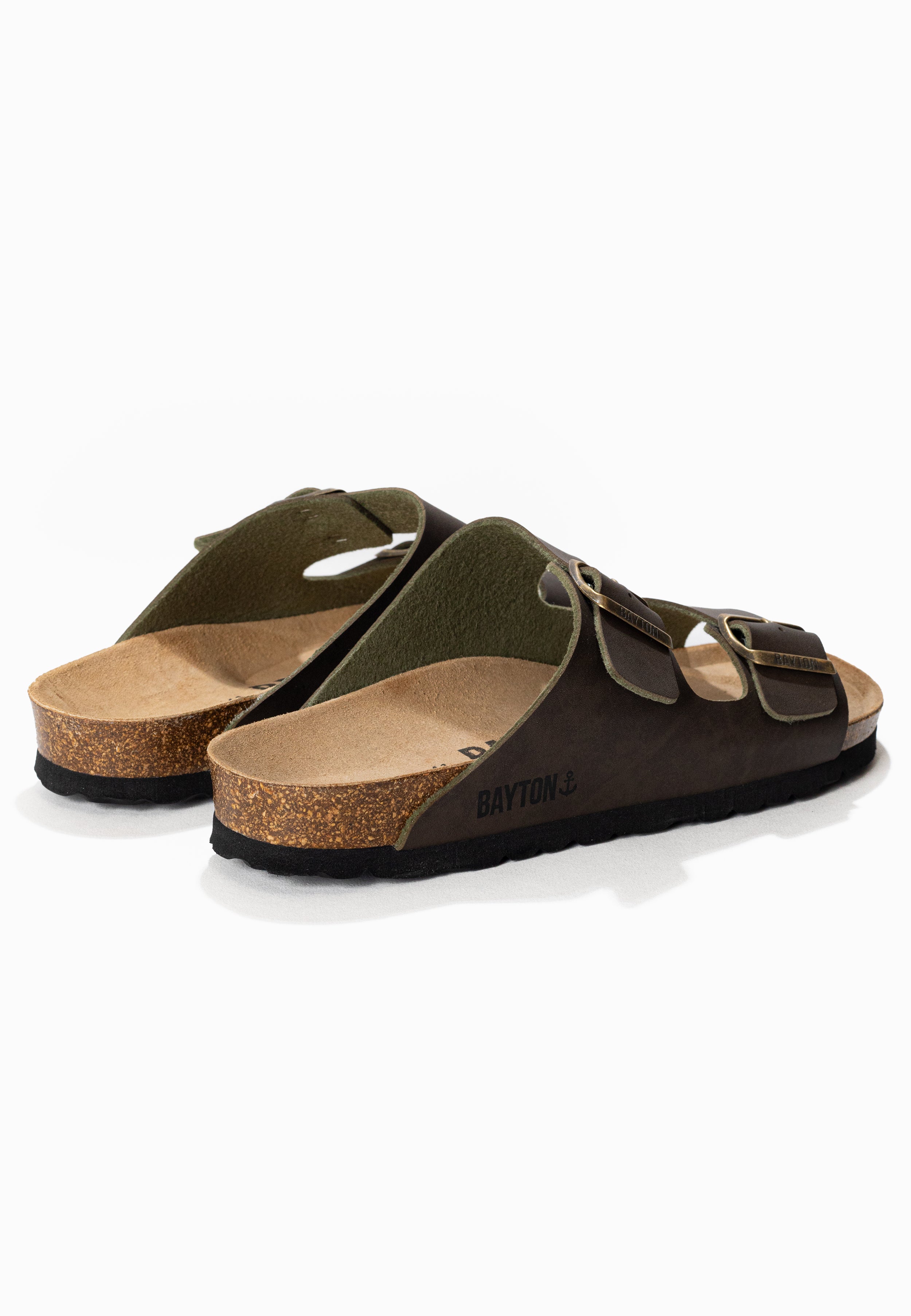 Sandalias Atlas 2 Tiras Taupe