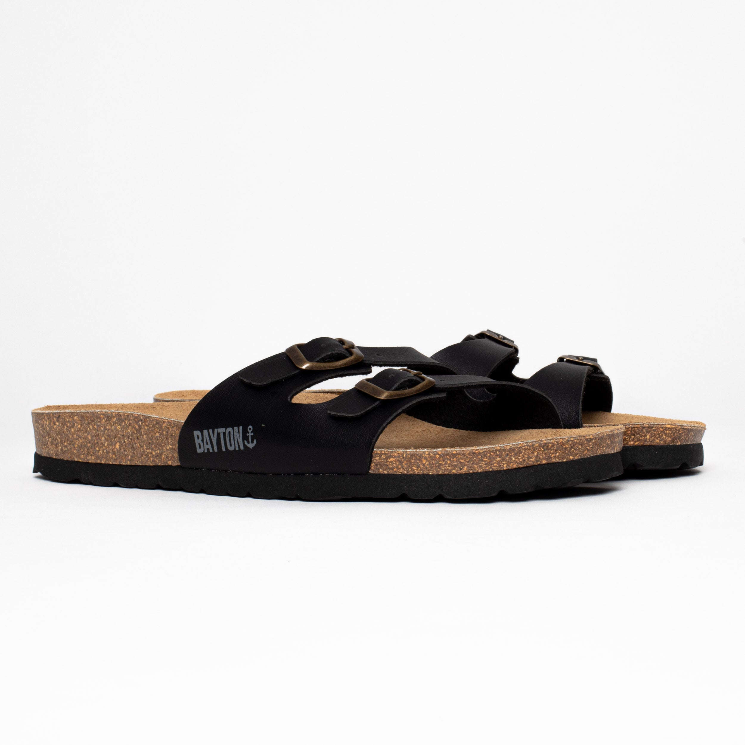 Sandalias Icare 2 Tiras Negro