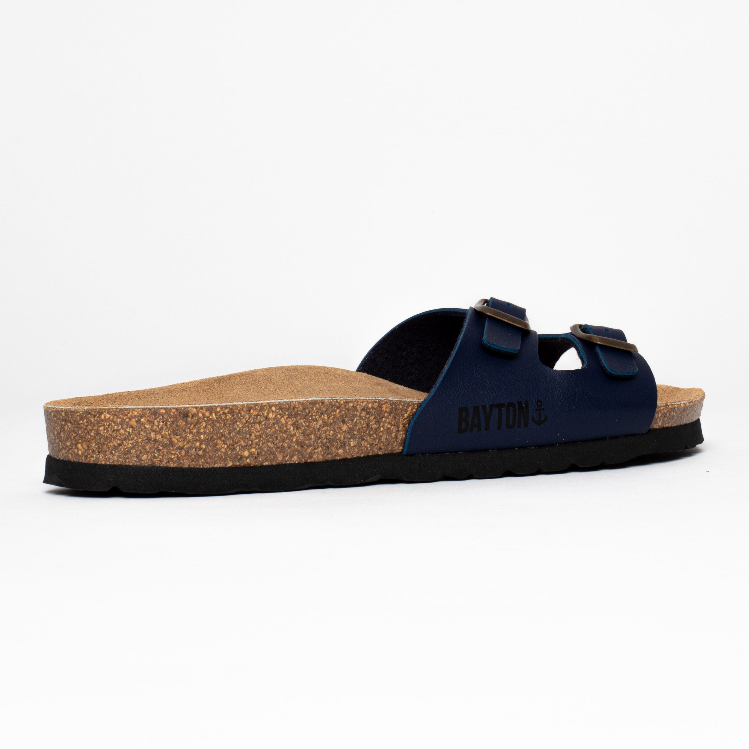 Icare Navy Blue 2 Strap Sandals