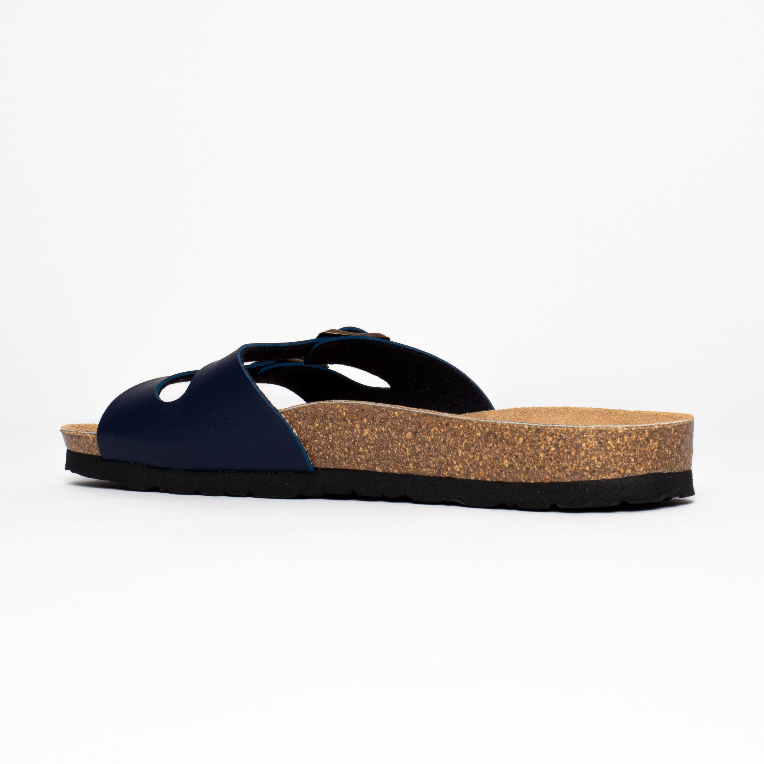 Icare Navy Blue 2 Strap Sandals