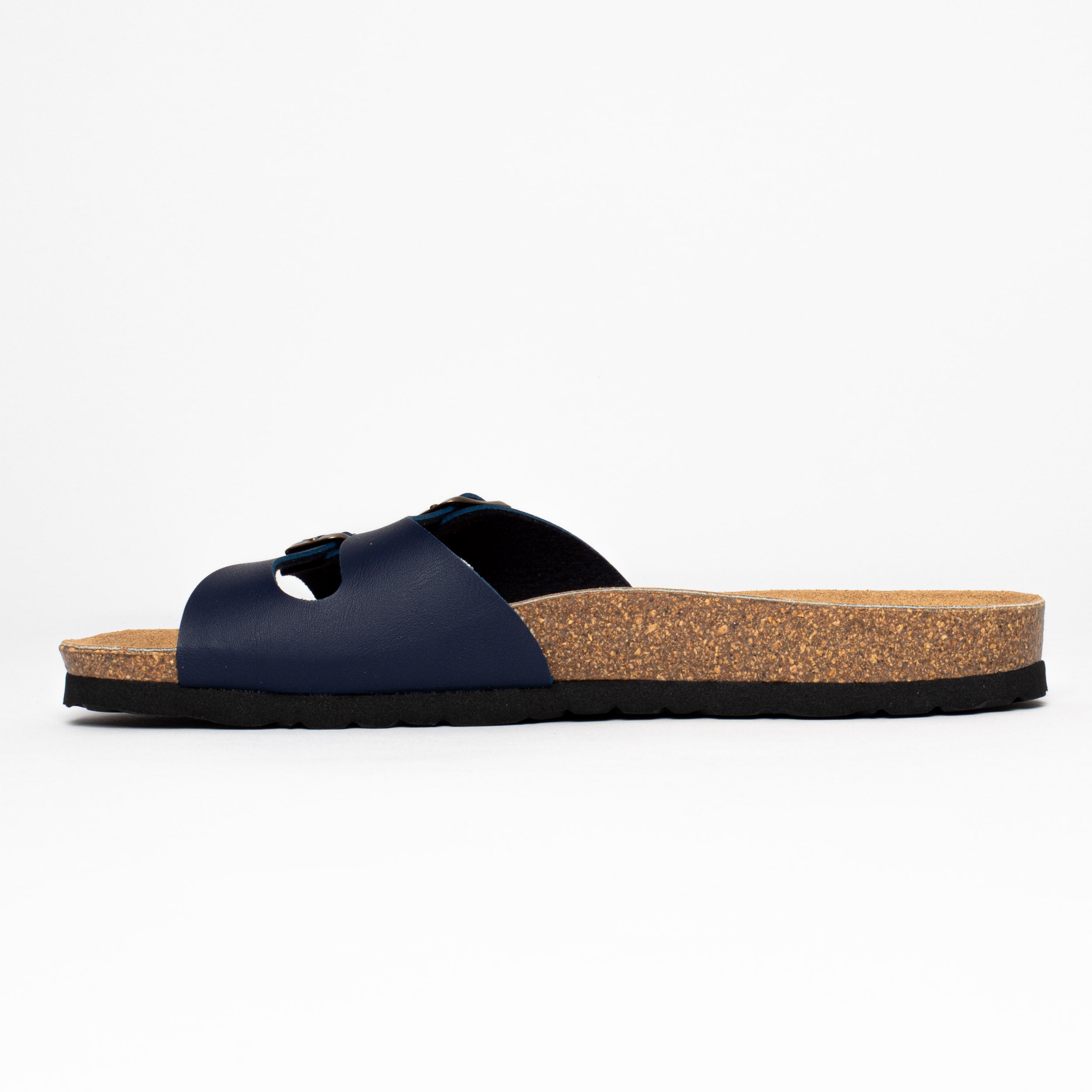 Icare Navy Blue 2 Strap Sandals