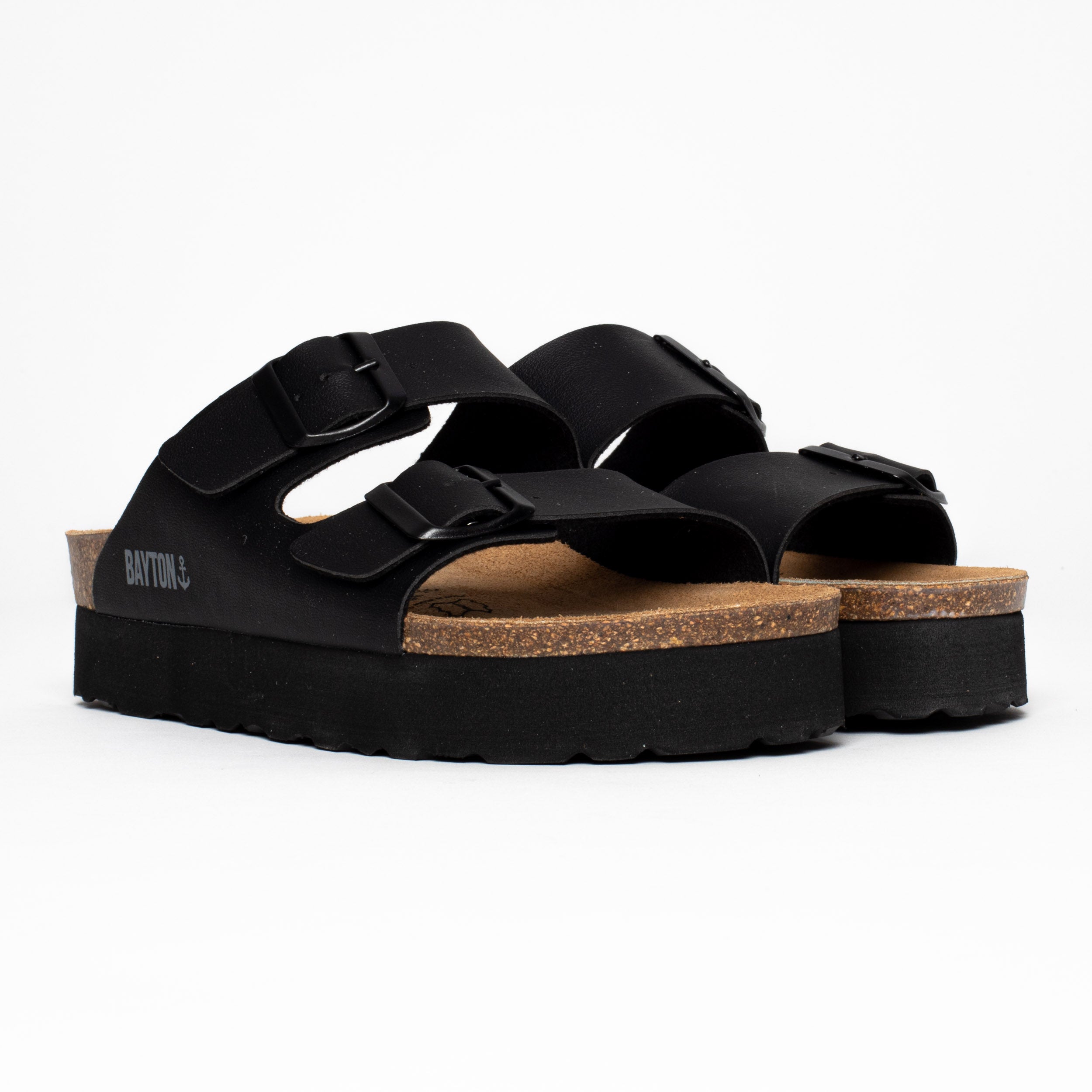 Sandalias Plataforma Japet Negro