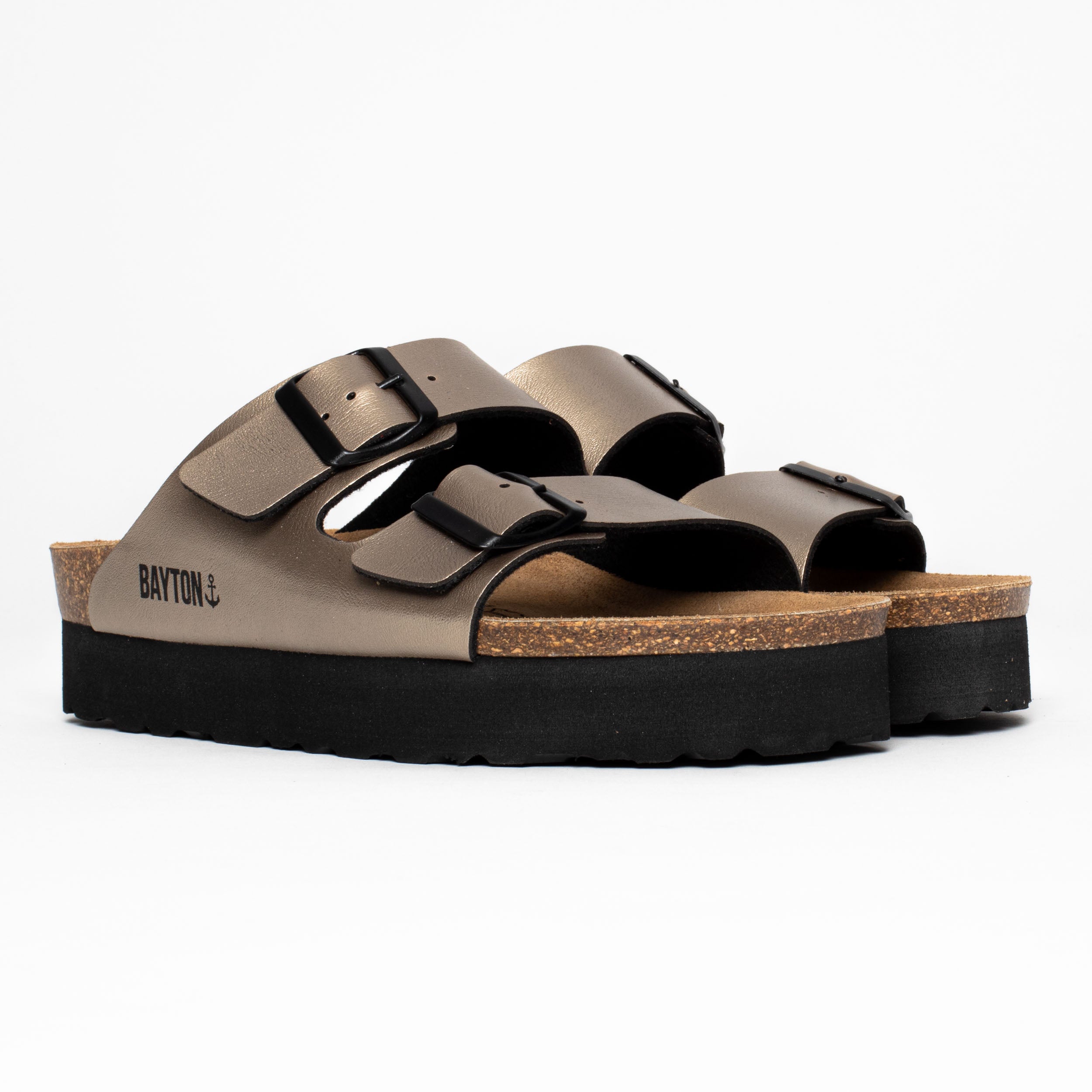 Sandalias Japet Bronce Plataforma