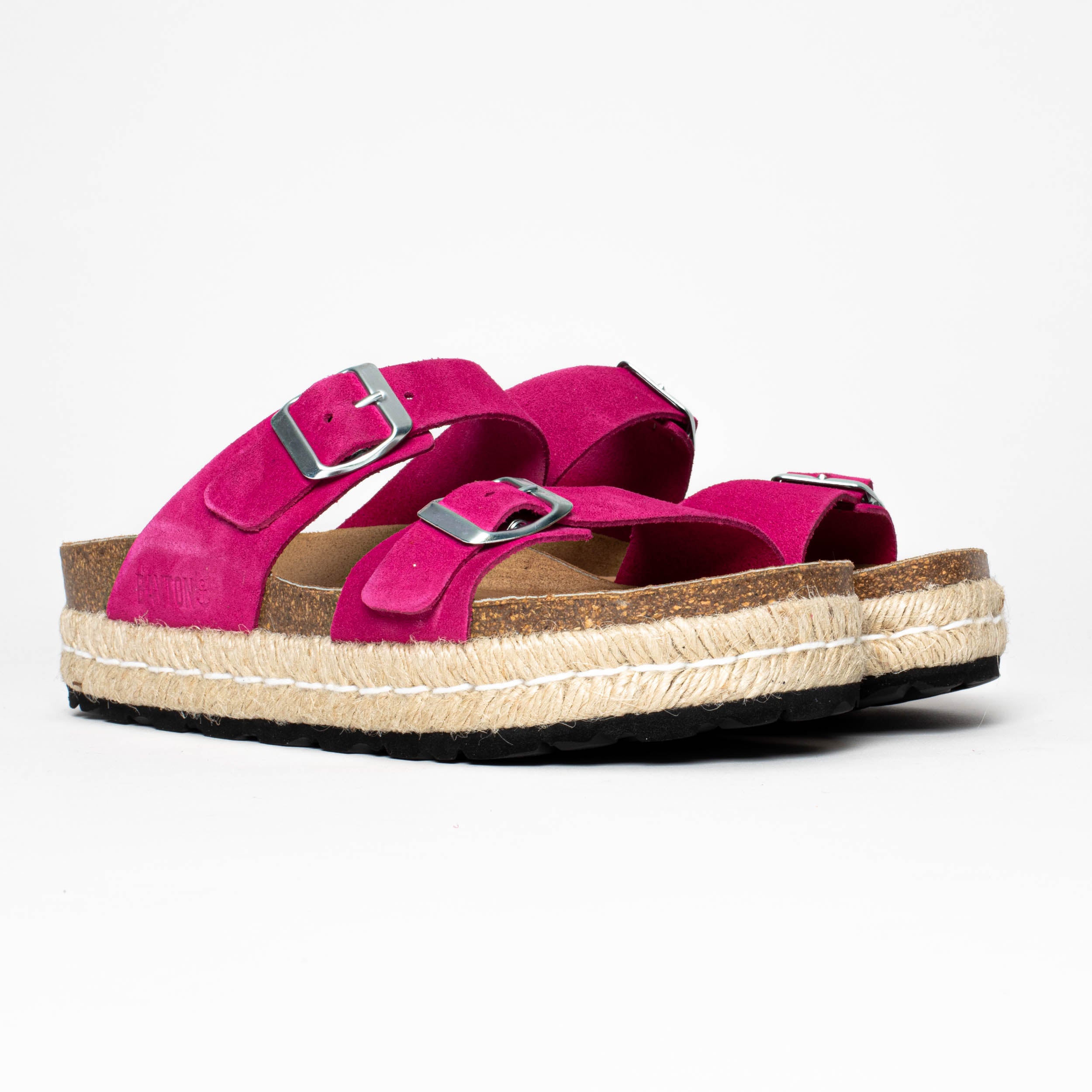 Sandalias Plataforma Alcee Fucsia