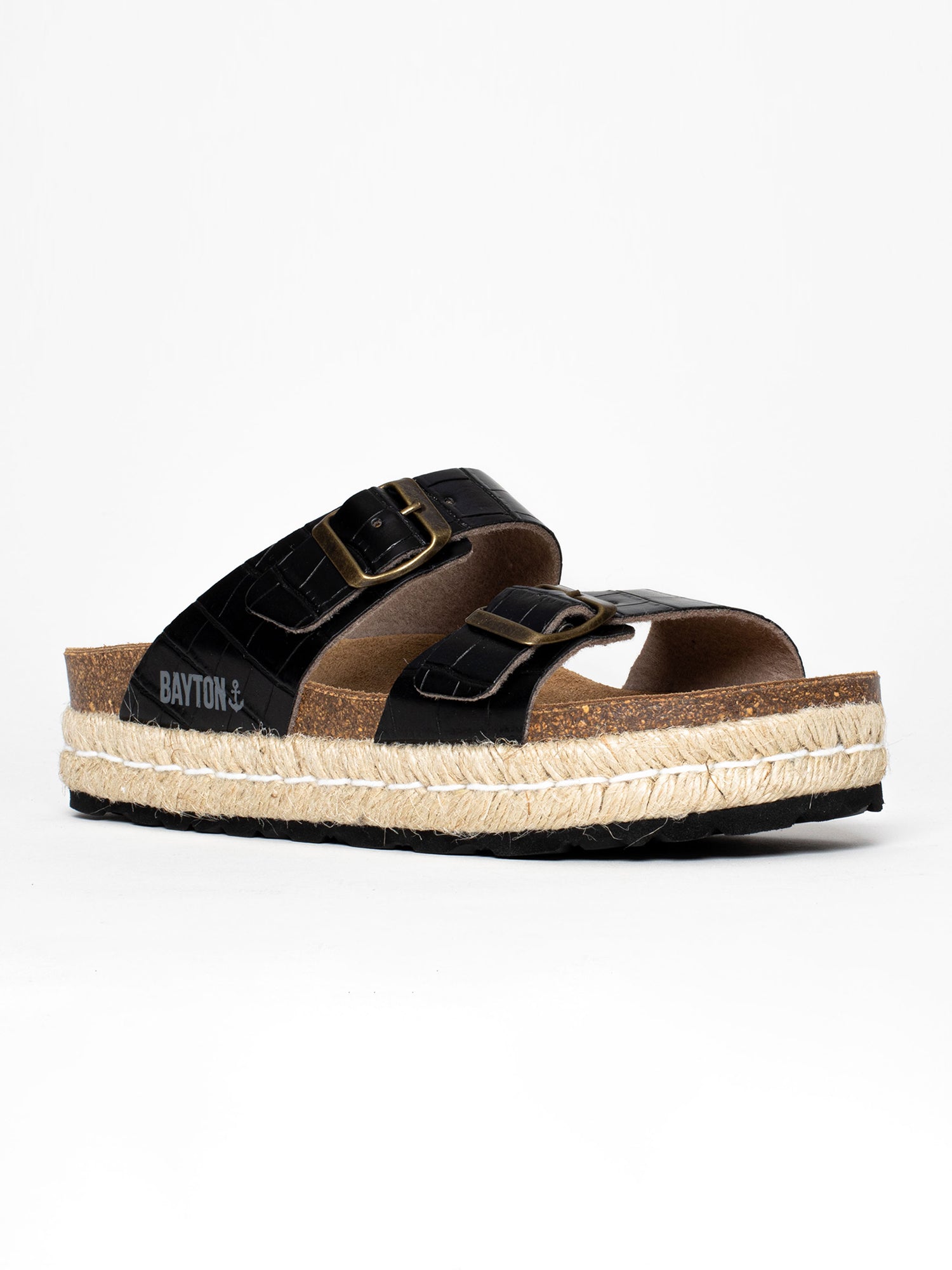 Sandalias con plataforma de peltre Alcee