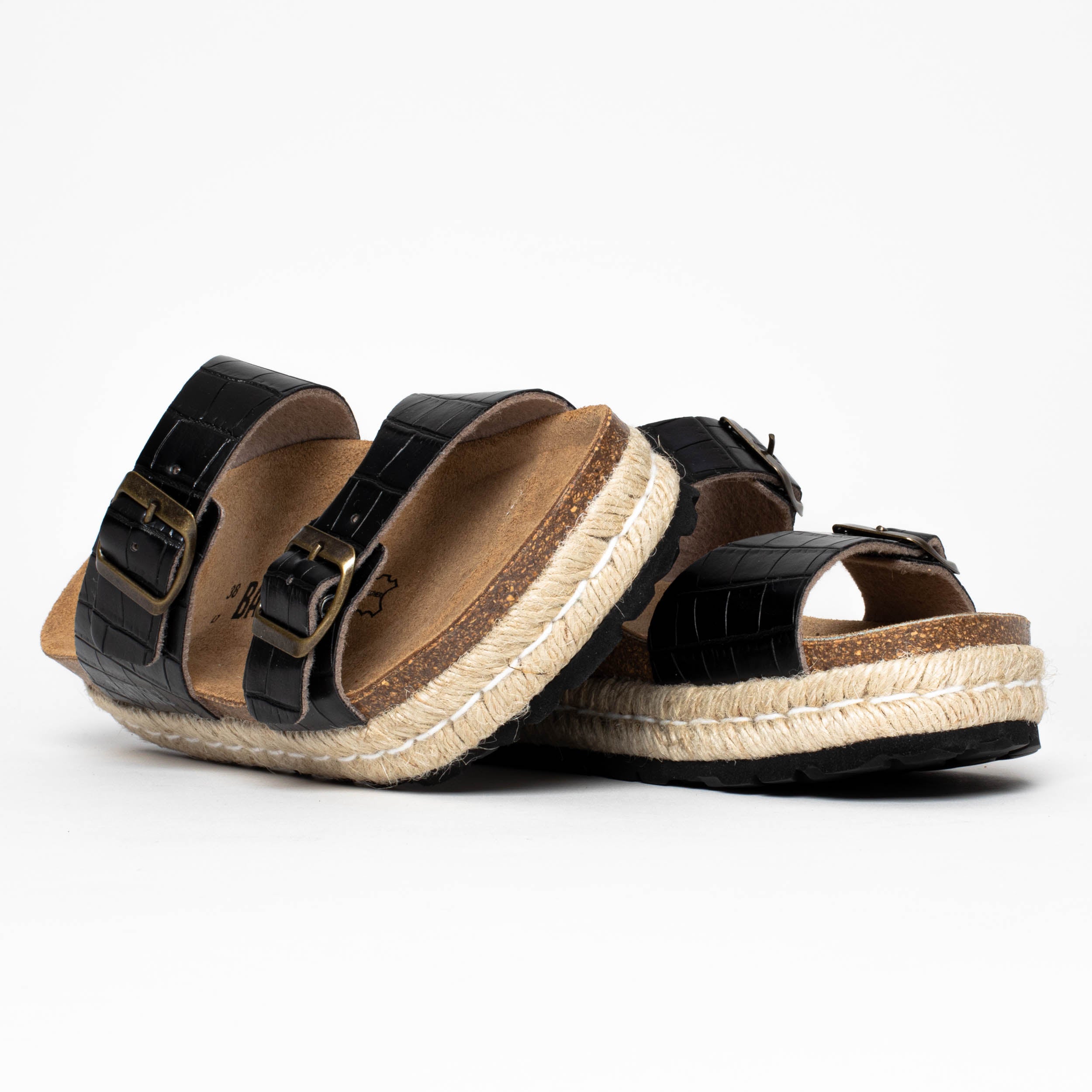 Sandalias Plataforma Alcee Negro