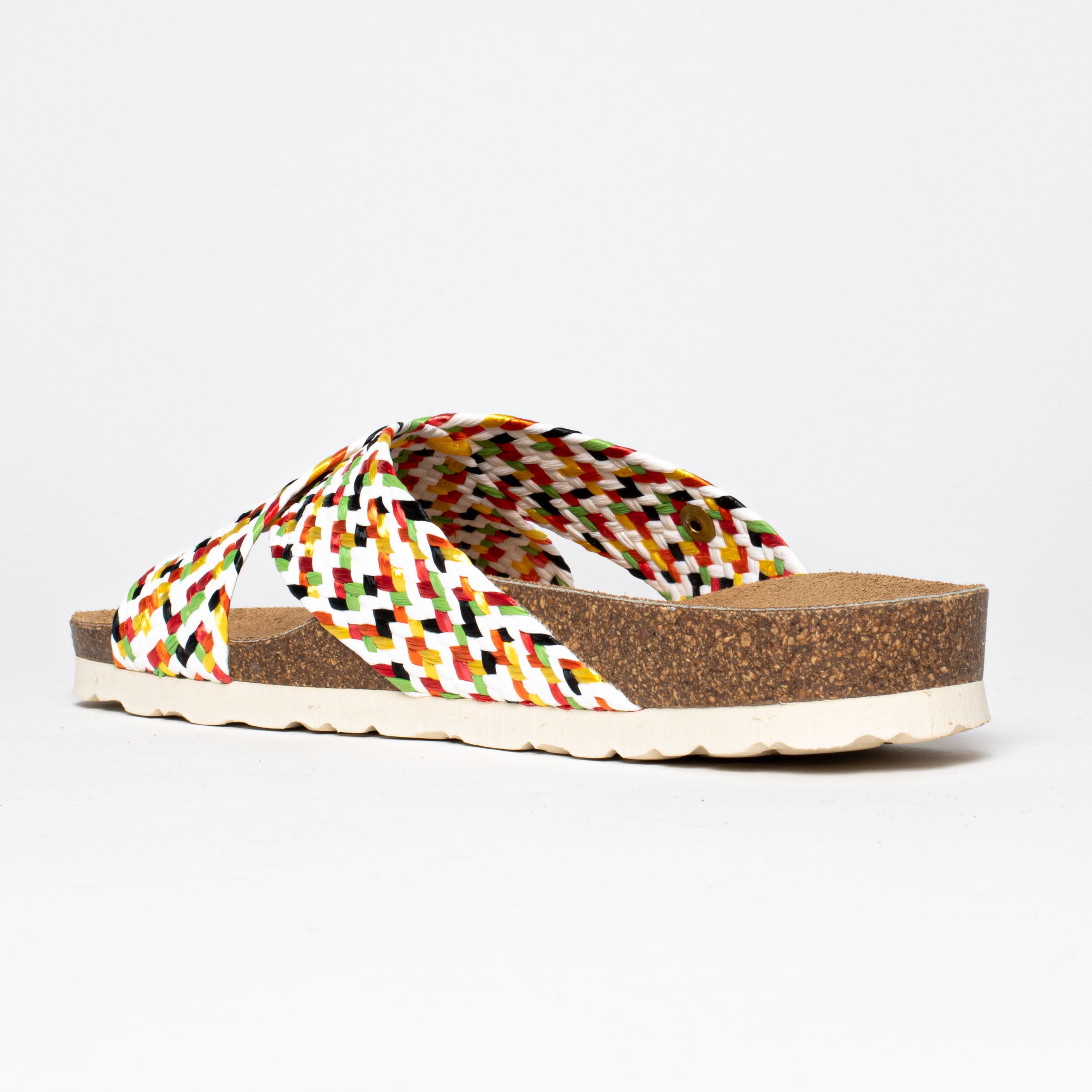 Elche Multicolor 2 Straps Sandals