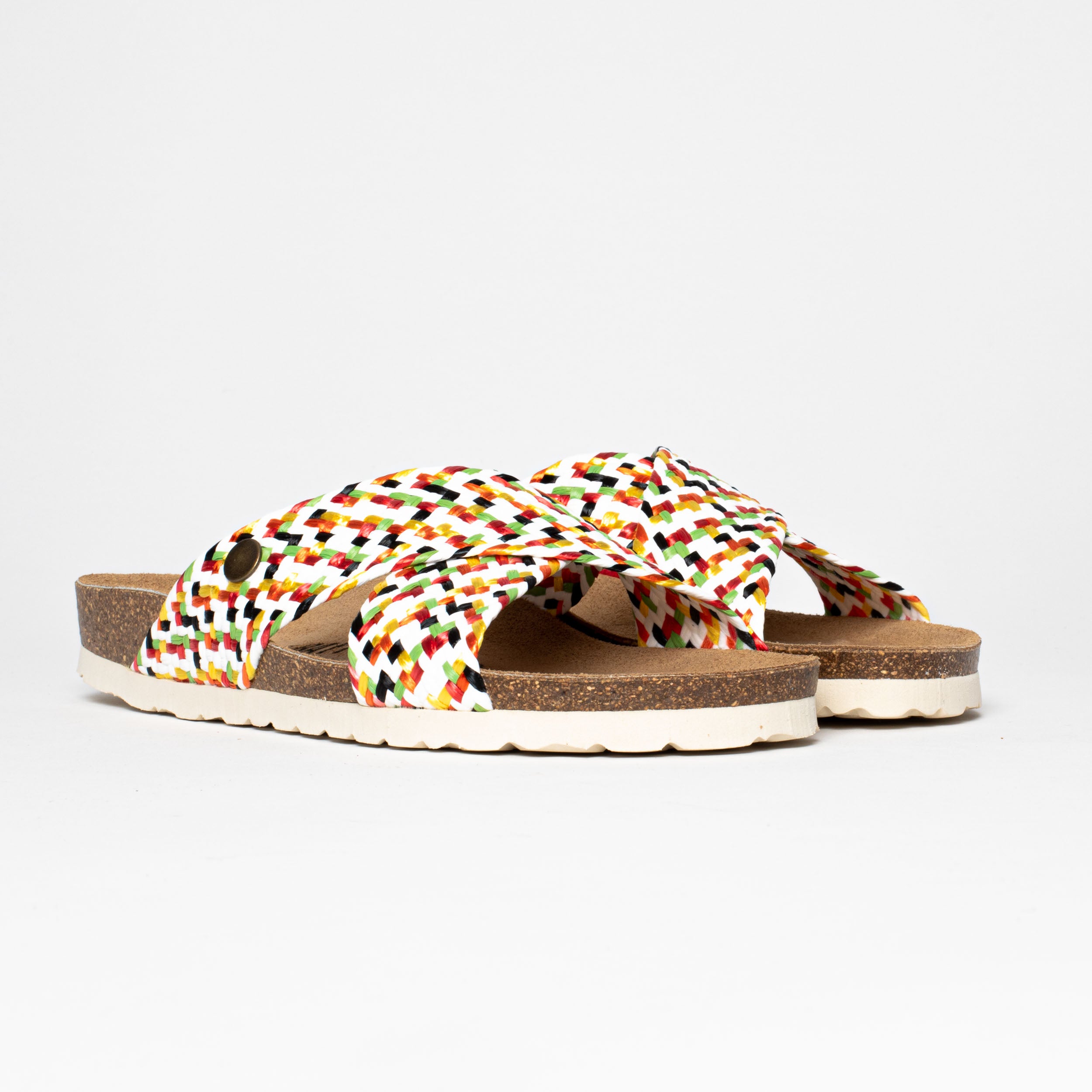 Elche Multicolor 2 Straps Sandals