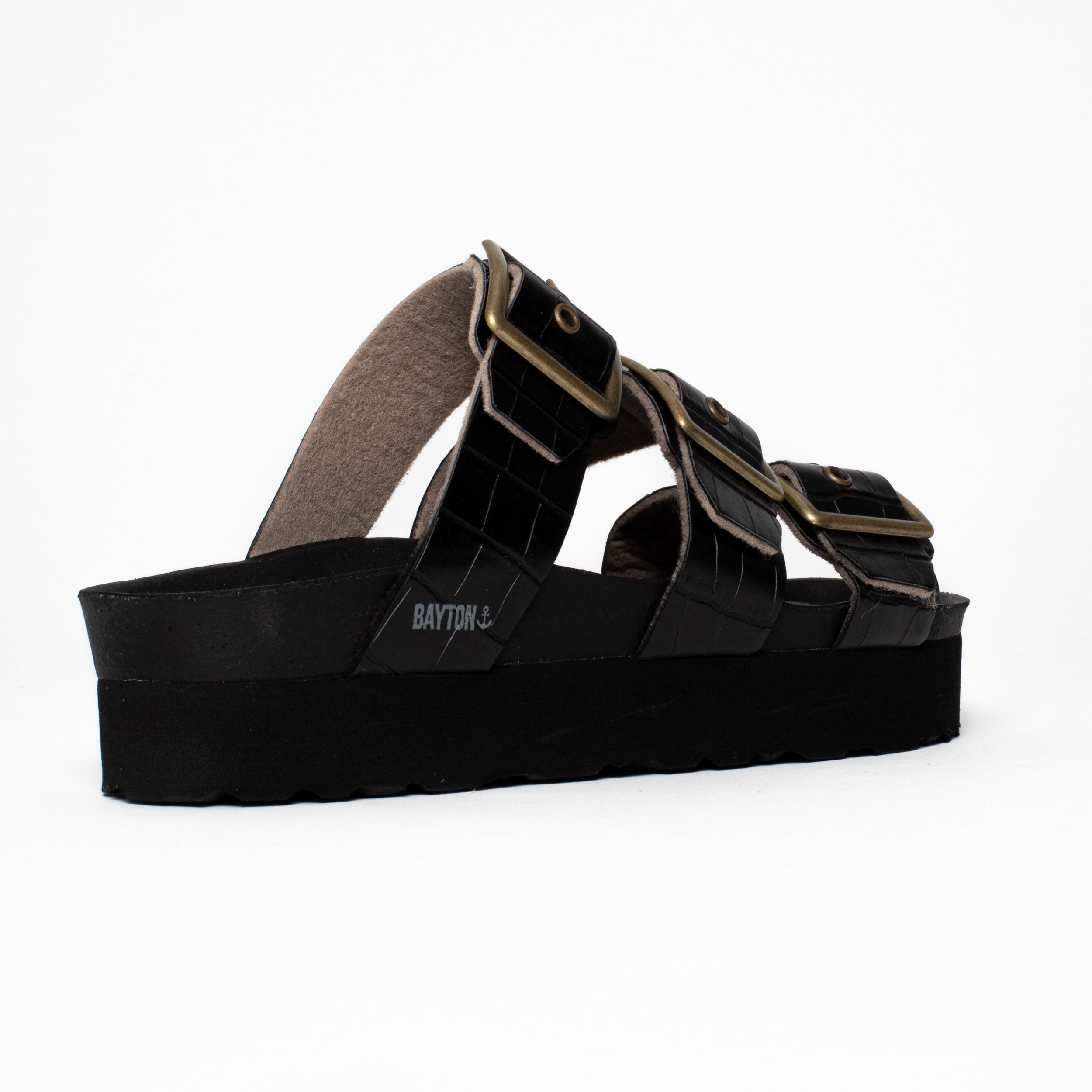 Sandalias Castelo Plataforma Negro