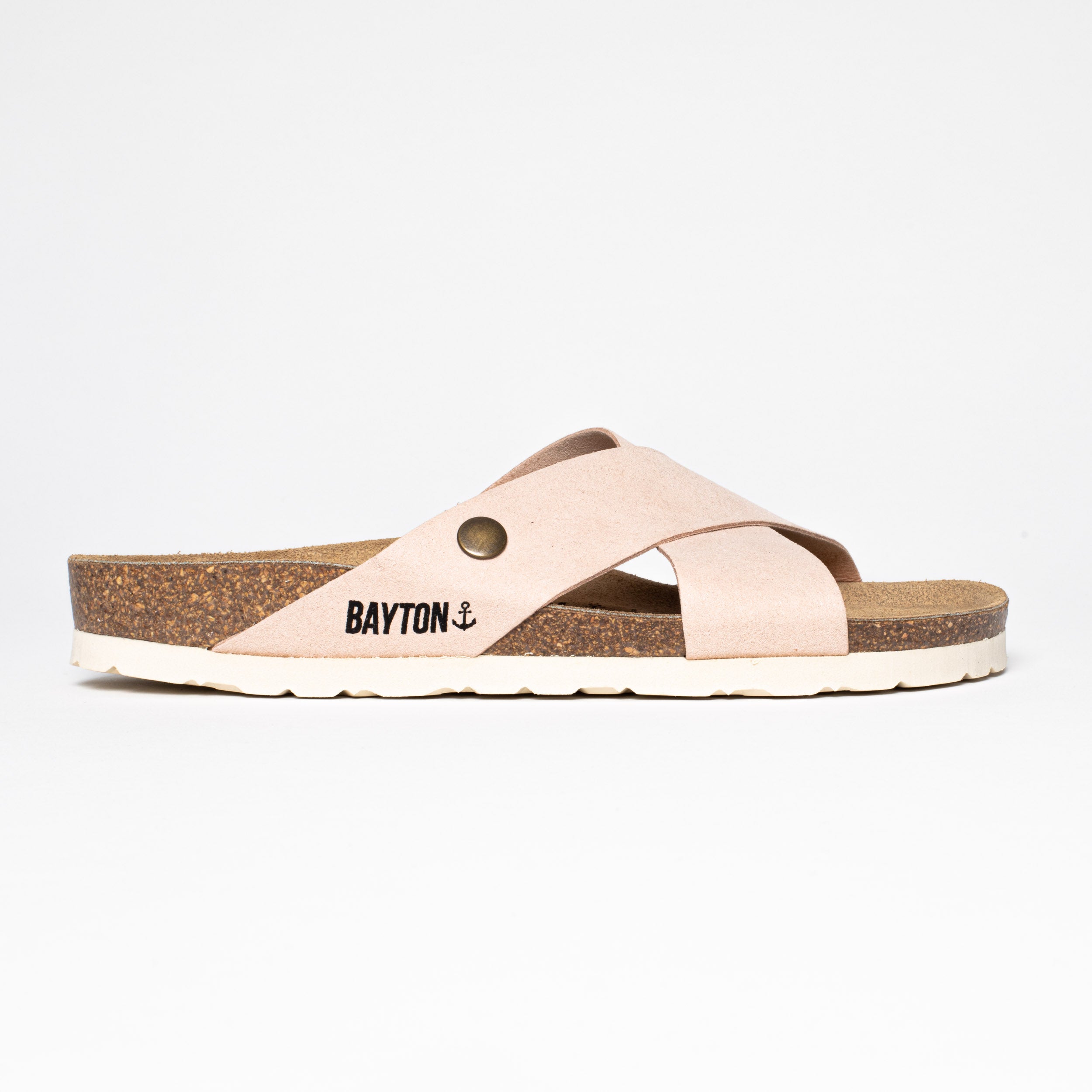 Sandals 2 Straps Elche Beige