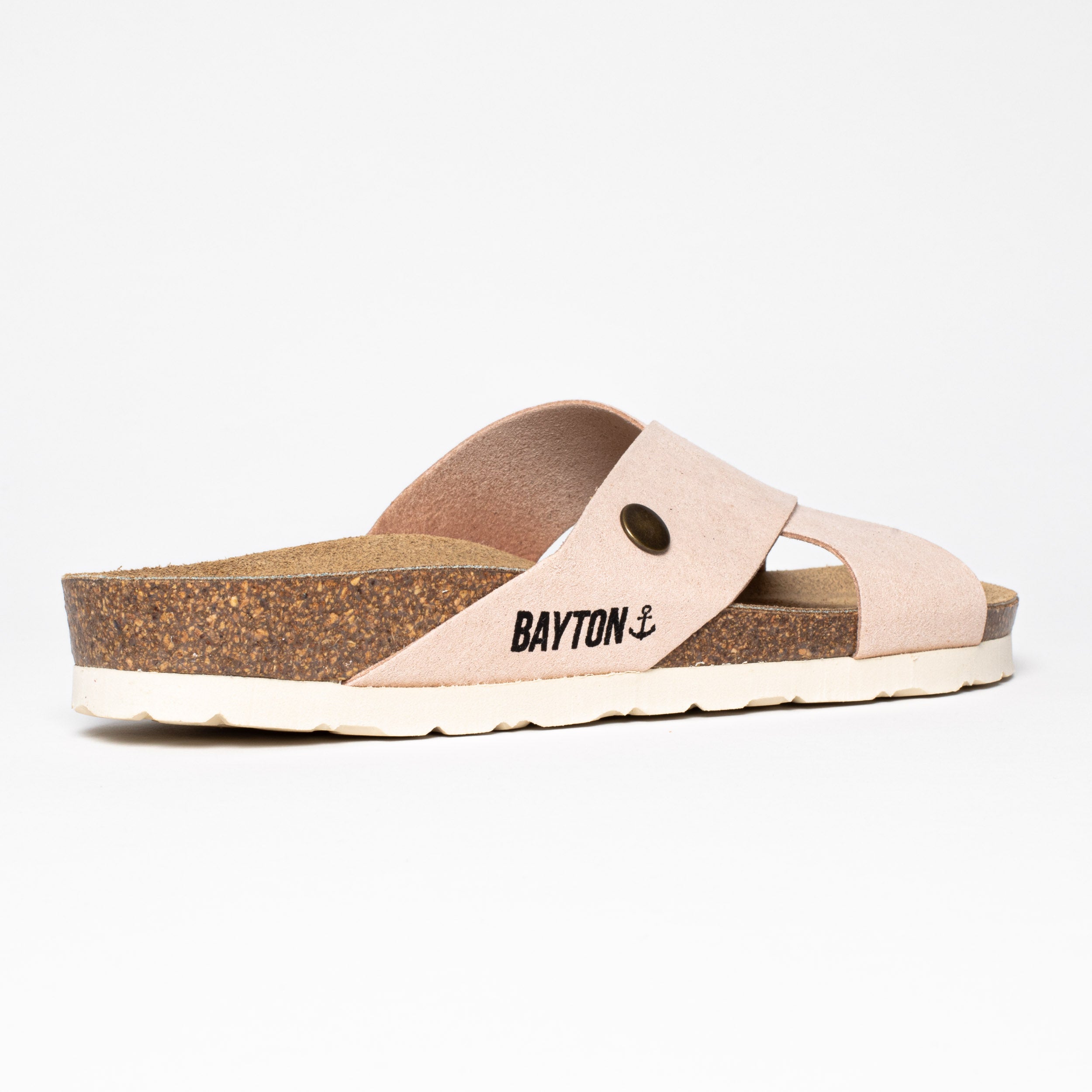 Sandalias Elche 2 Tiras Beige