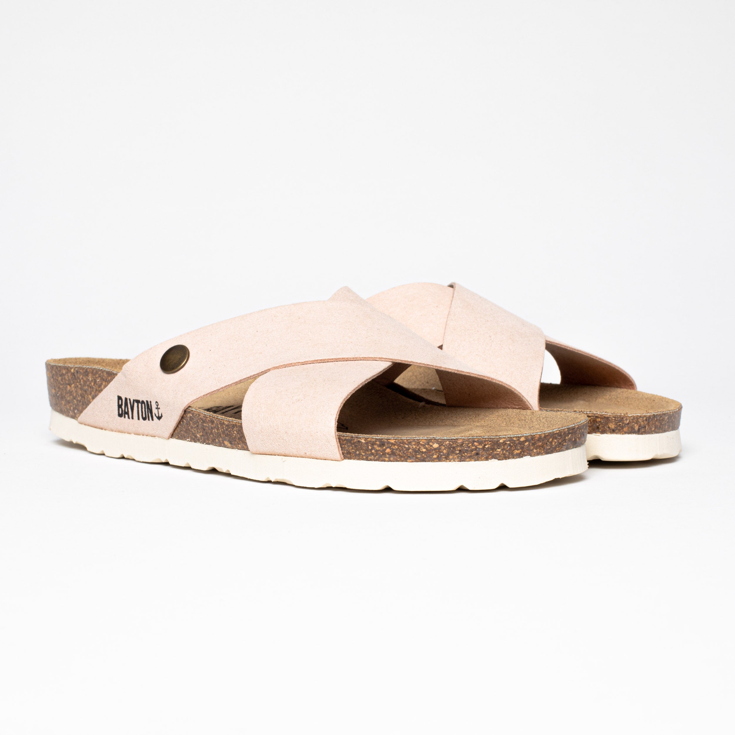 Sandals 2 Straps Elche Beige