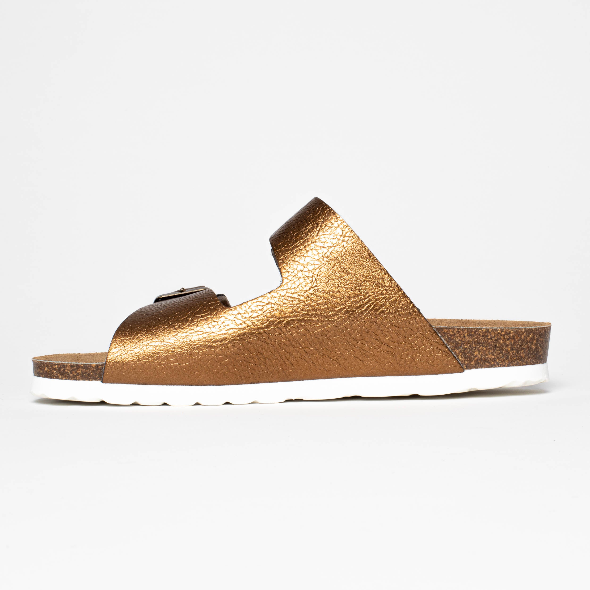 Pura Bronze 2 Strap Sandals