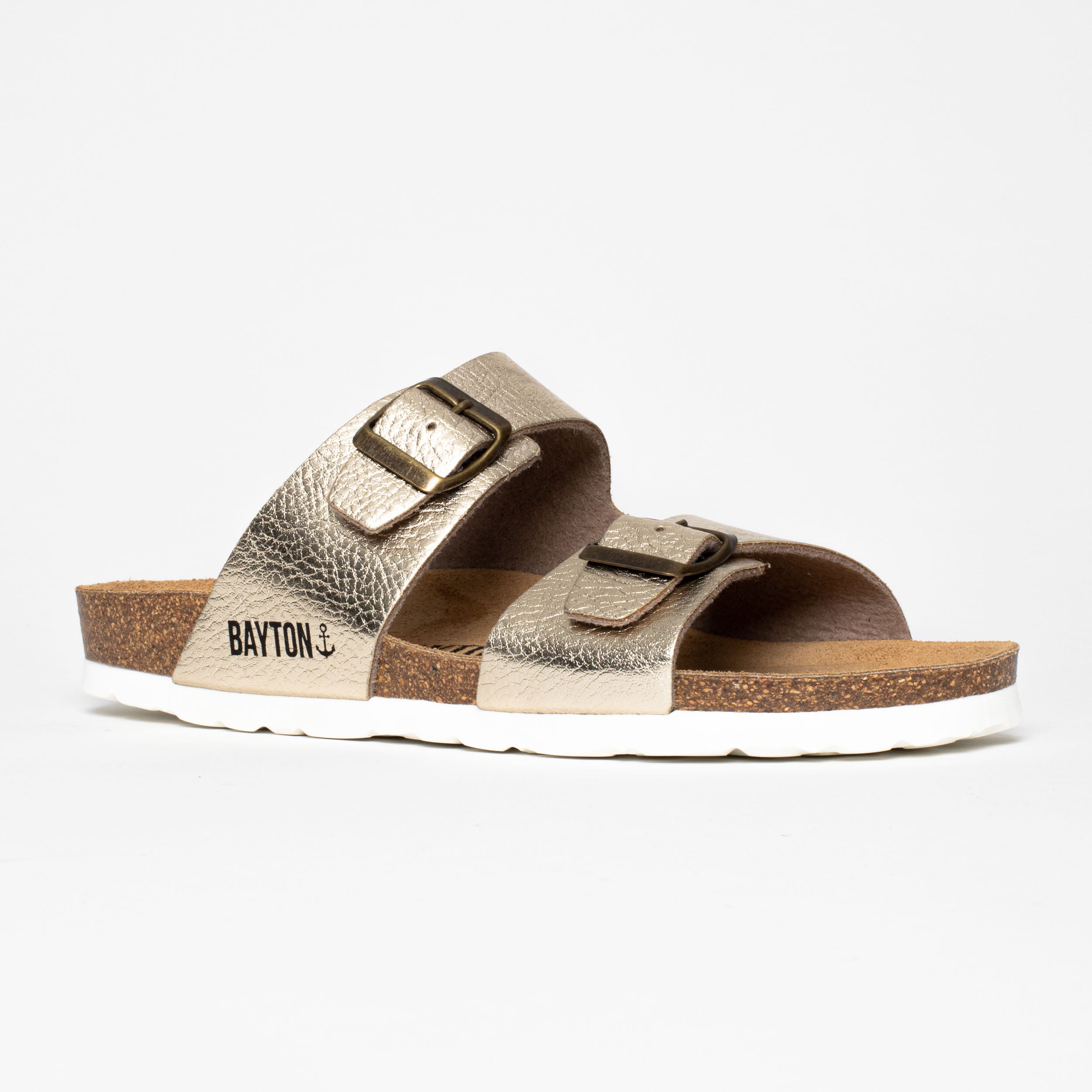 Sandalias Ilithyie 2 Tiras Platino