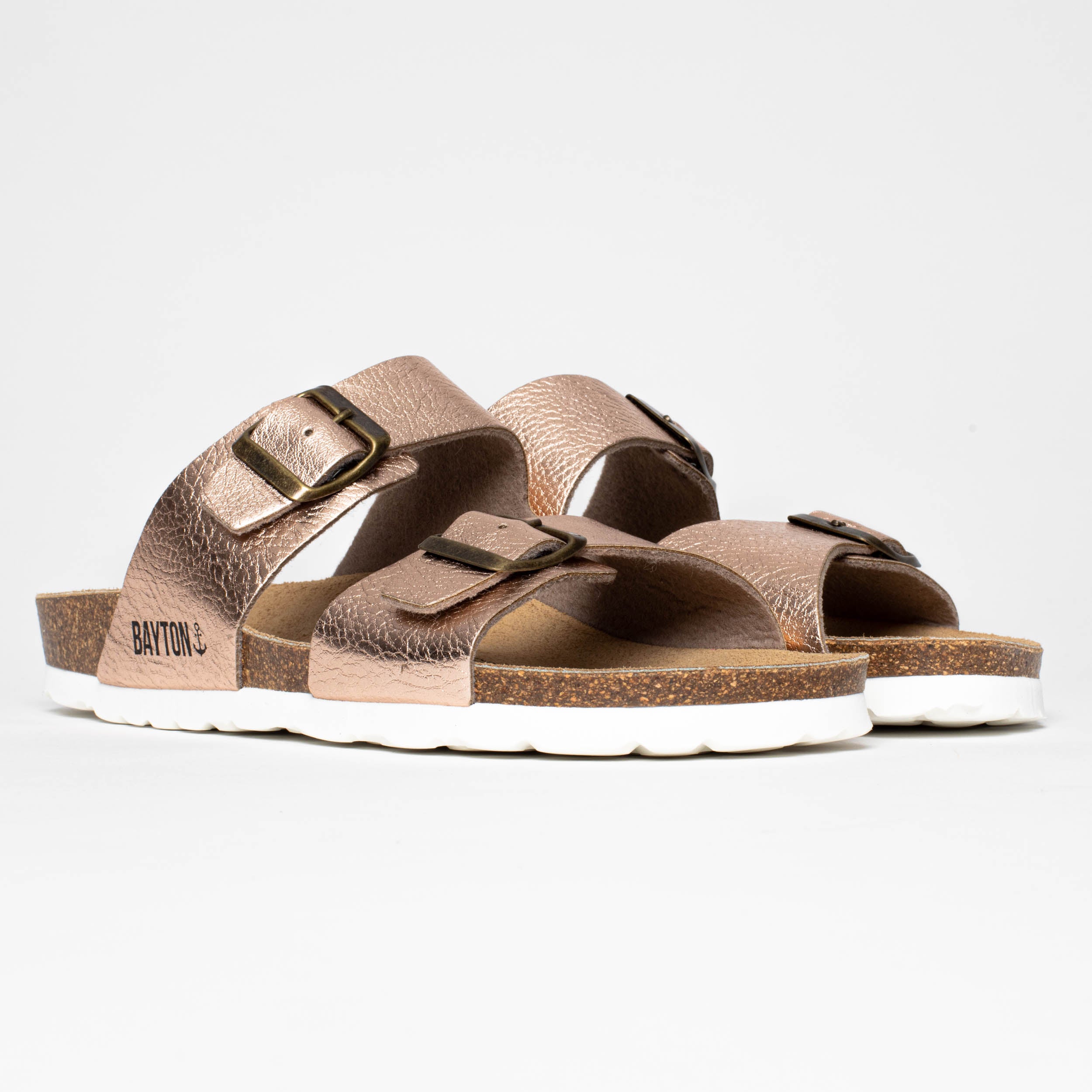 Ilithyie Nude 2 Strap Sandals