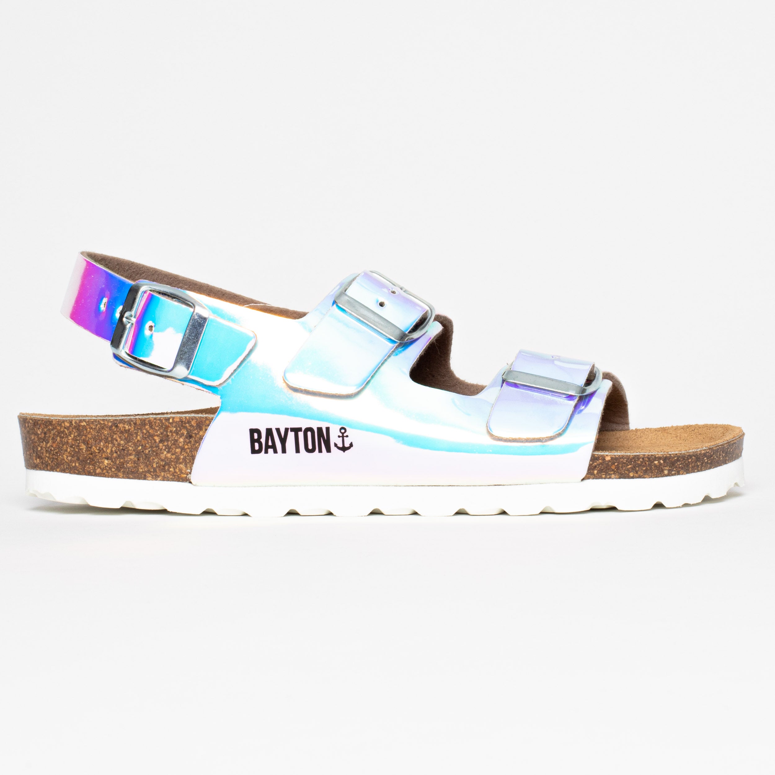 Congo Blue Multi-Straps Reflected Sandals