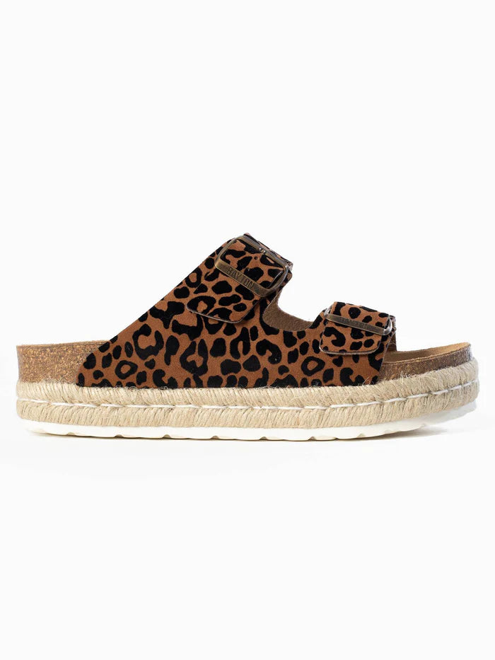 Sandalias con plataforma de leopardo Alcee