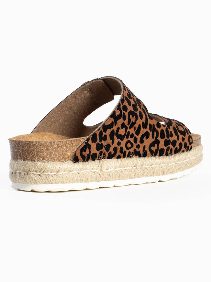 Alcee Leopard Platform Sandals