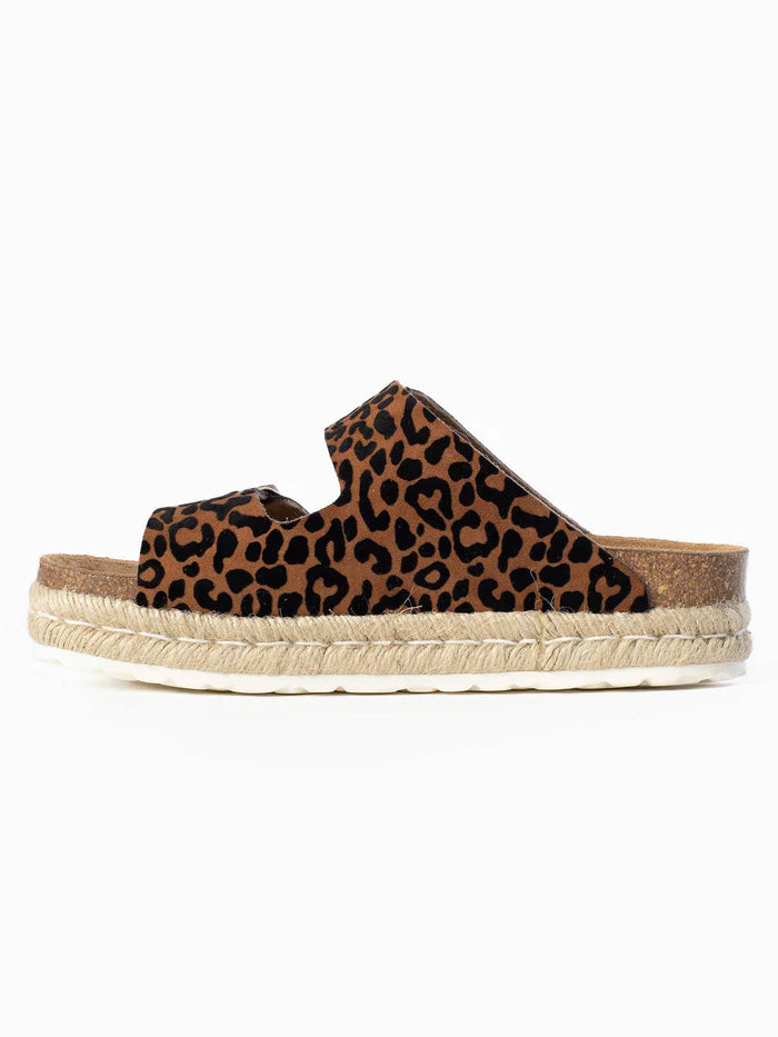 Sandalias con plataforma de leopardo Alcee