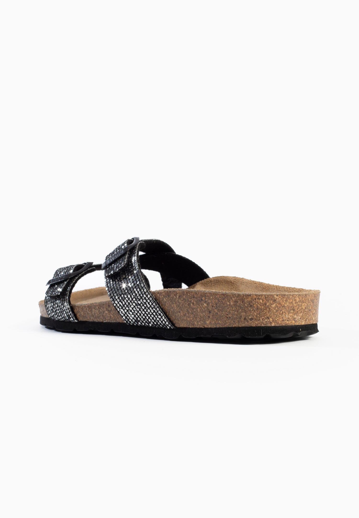 Sandalias Cleo 2 Tiras Peltre