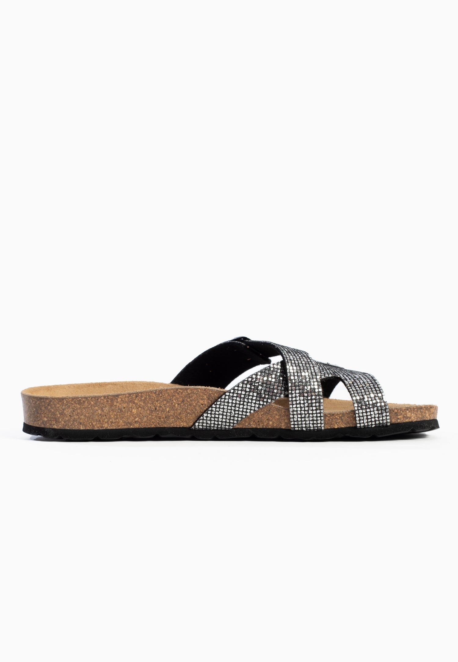 Sandalias Cleo 2 Tiras Peltre