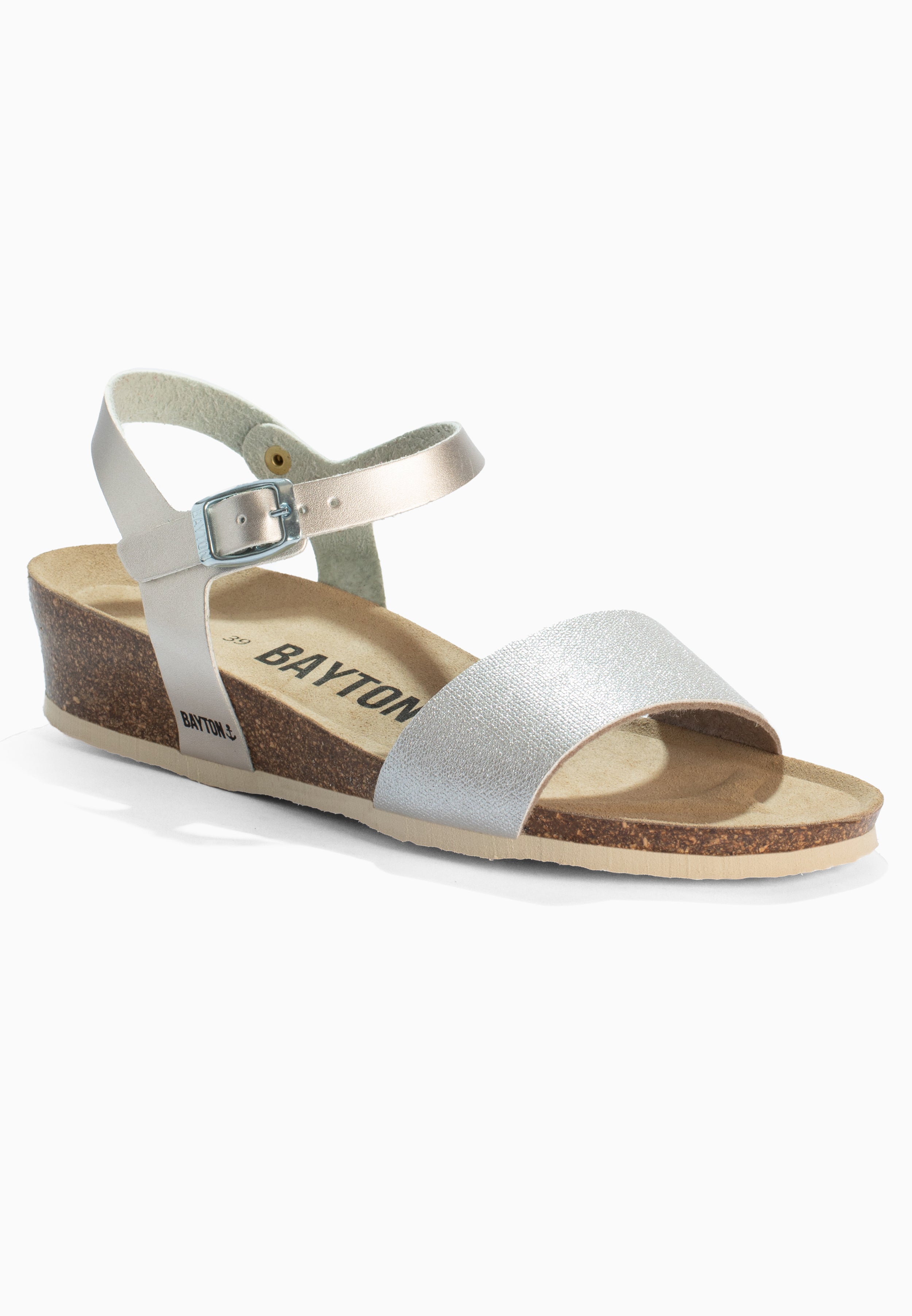 Leganes Silver Wedge and Semi-Wedge Sandals