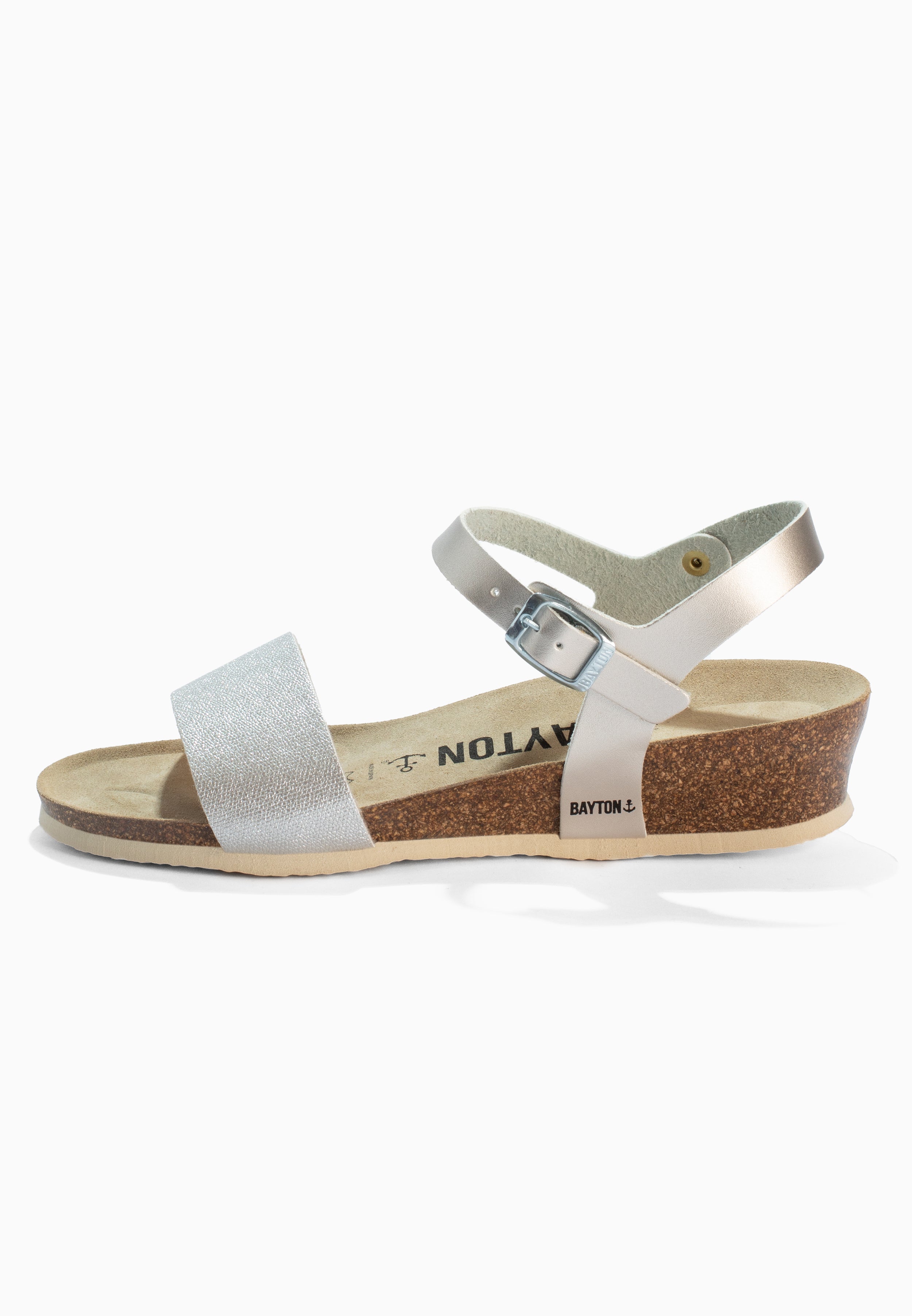 Leganes Silver Wedge and Semi-Wedge Sandals