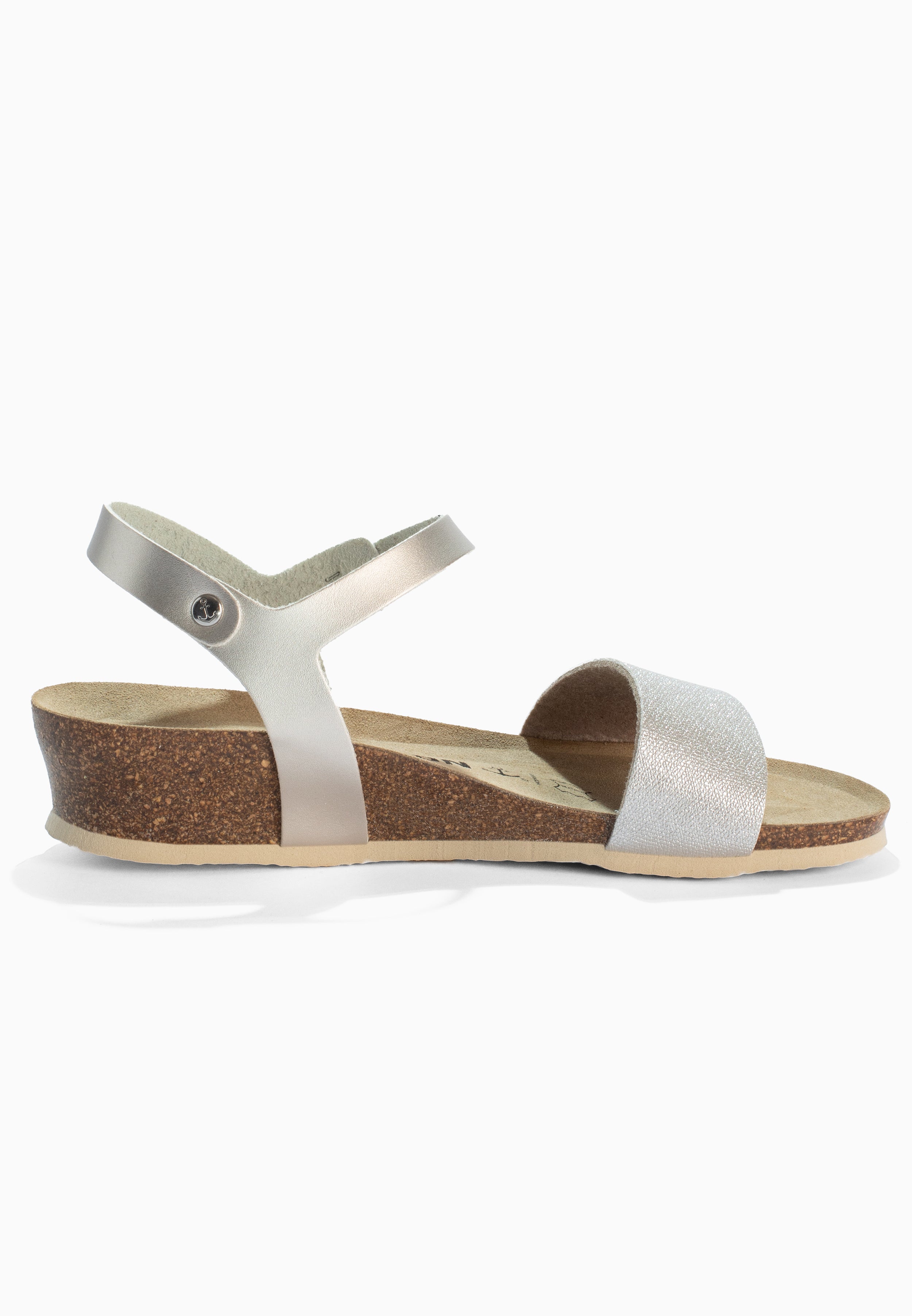 Leganes Silver Wedge and Semi-Wedge Sandals