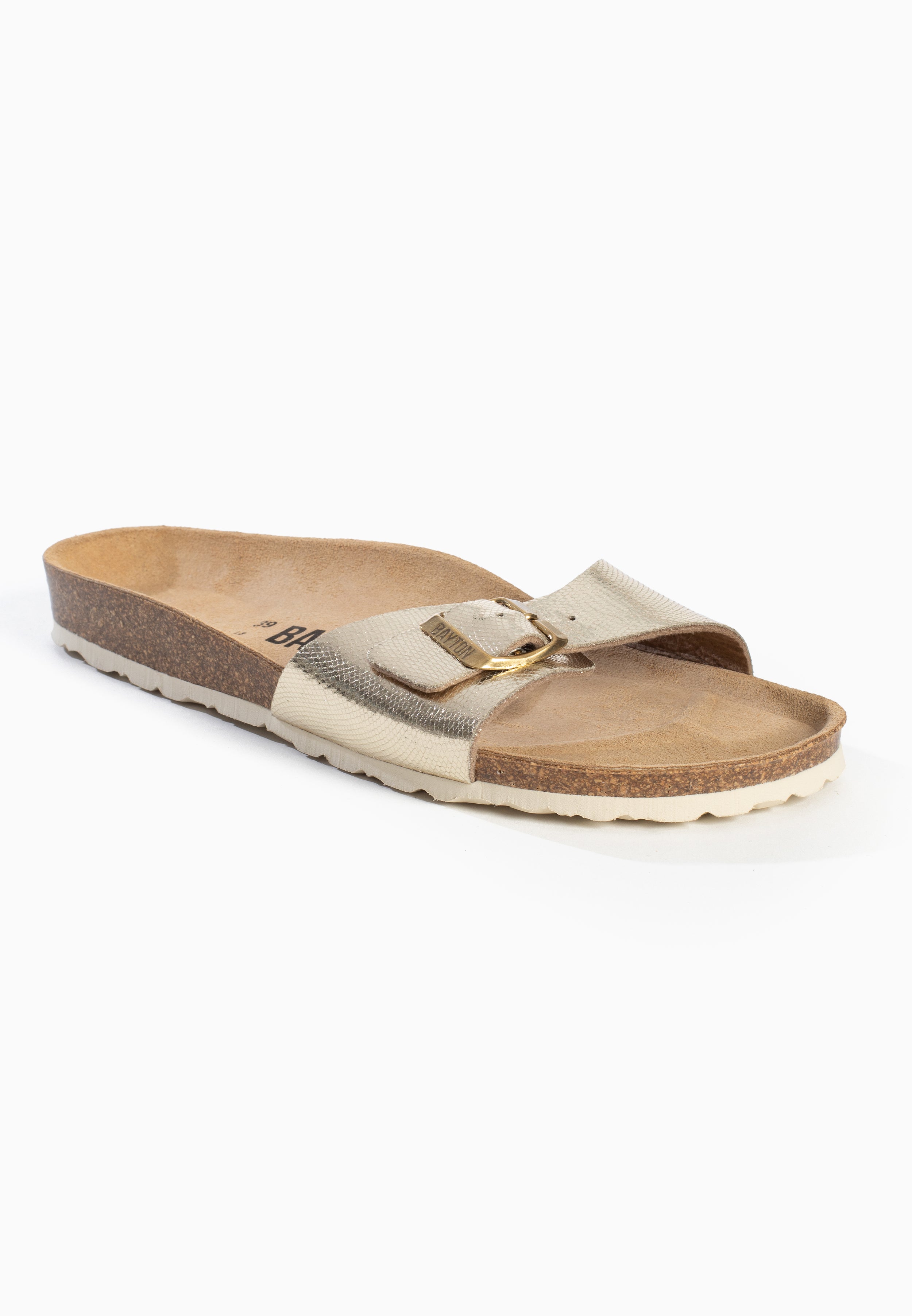 Zephyr Gold 1 Strap Sandals