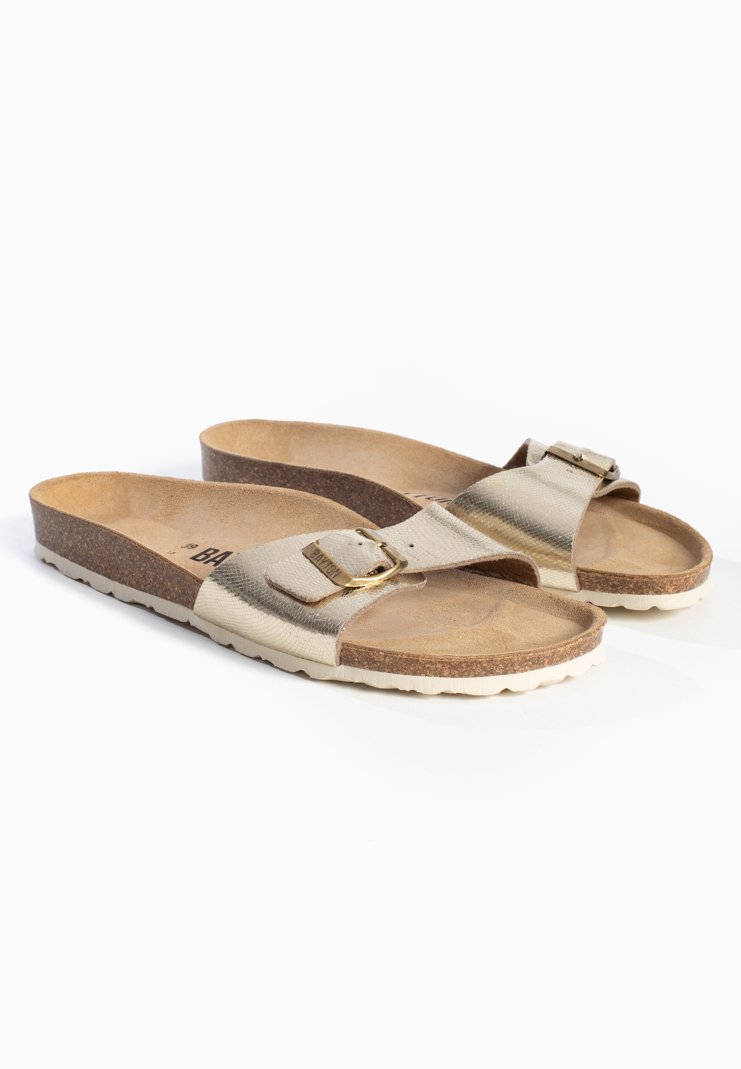 Zephyr Gold 1 Strap Sandals