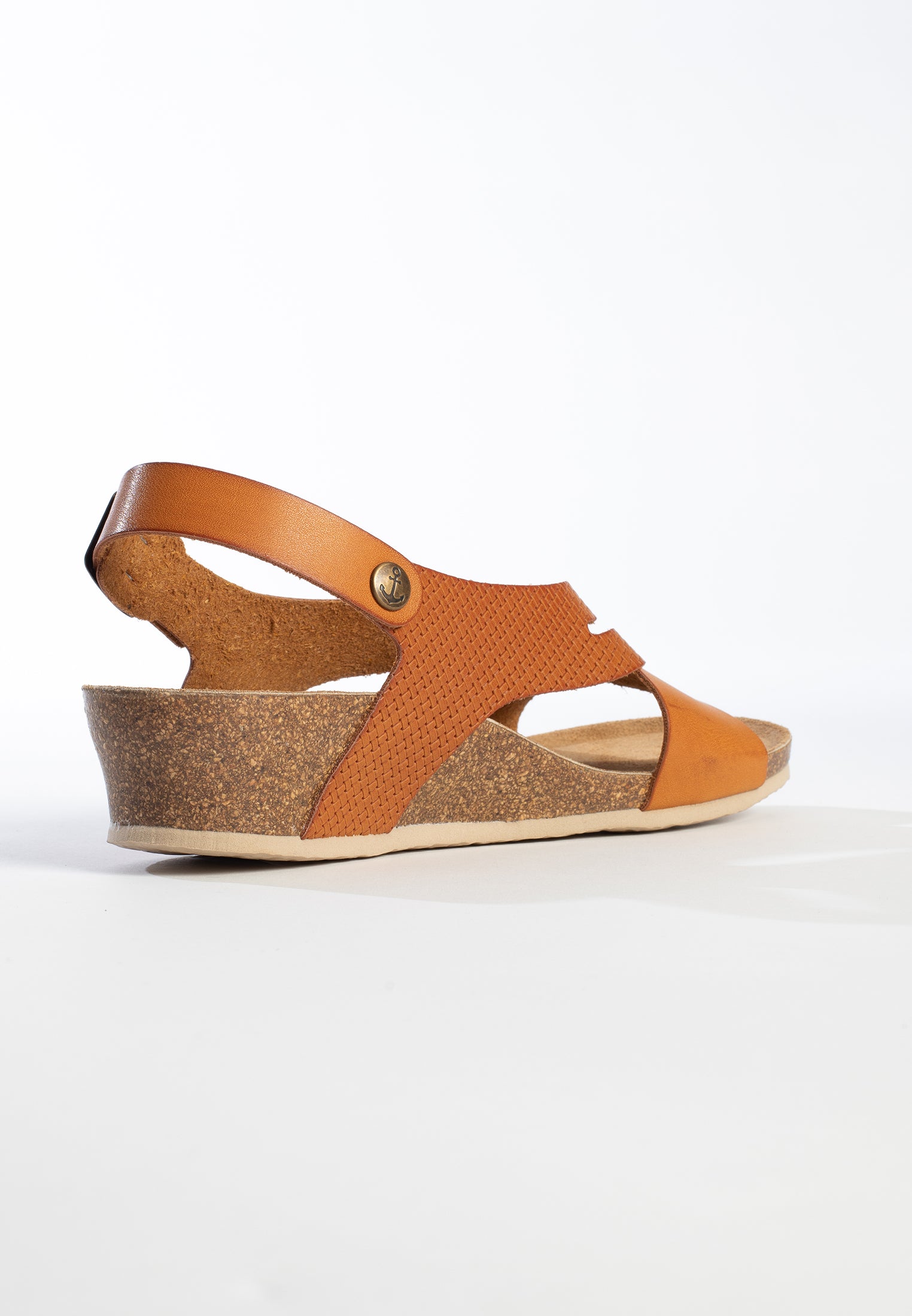 Lucena Tan Wedge and Semi-Wedge Sandals